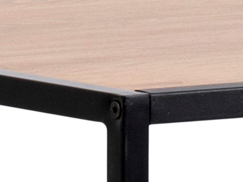 Baro stalas Norsica Sevferi 162 (Juoda + Laukinis ąžuolas)