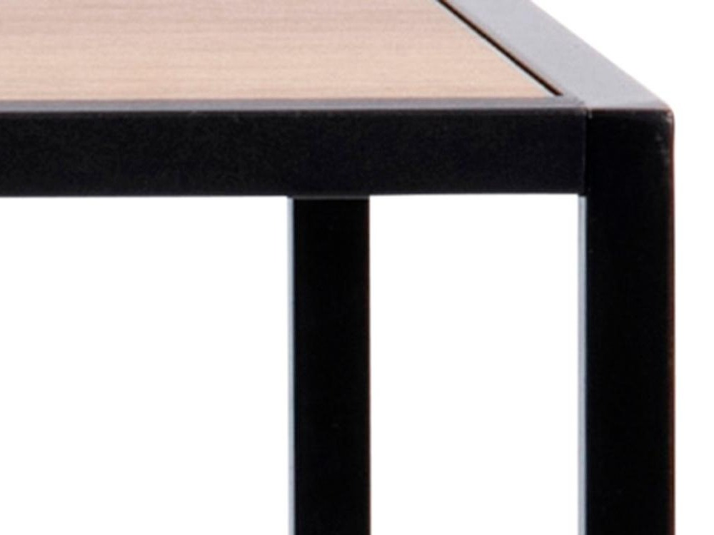 Baro stalas Norsica Sevferi 162 (Juoda + Laukinis ąžuolas)