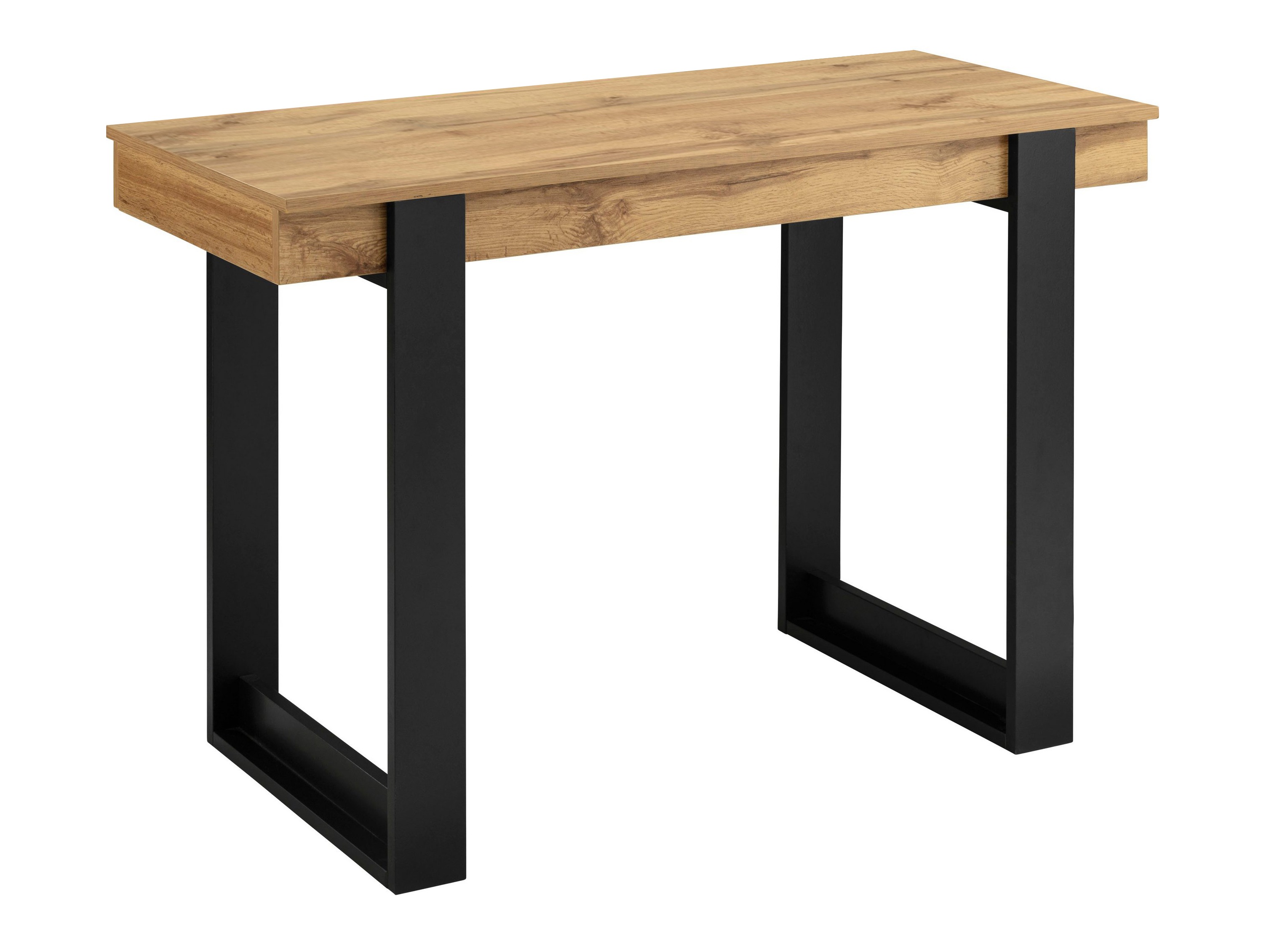 Darbo stalas Denton 609 (Ąžuolas + Juoda)