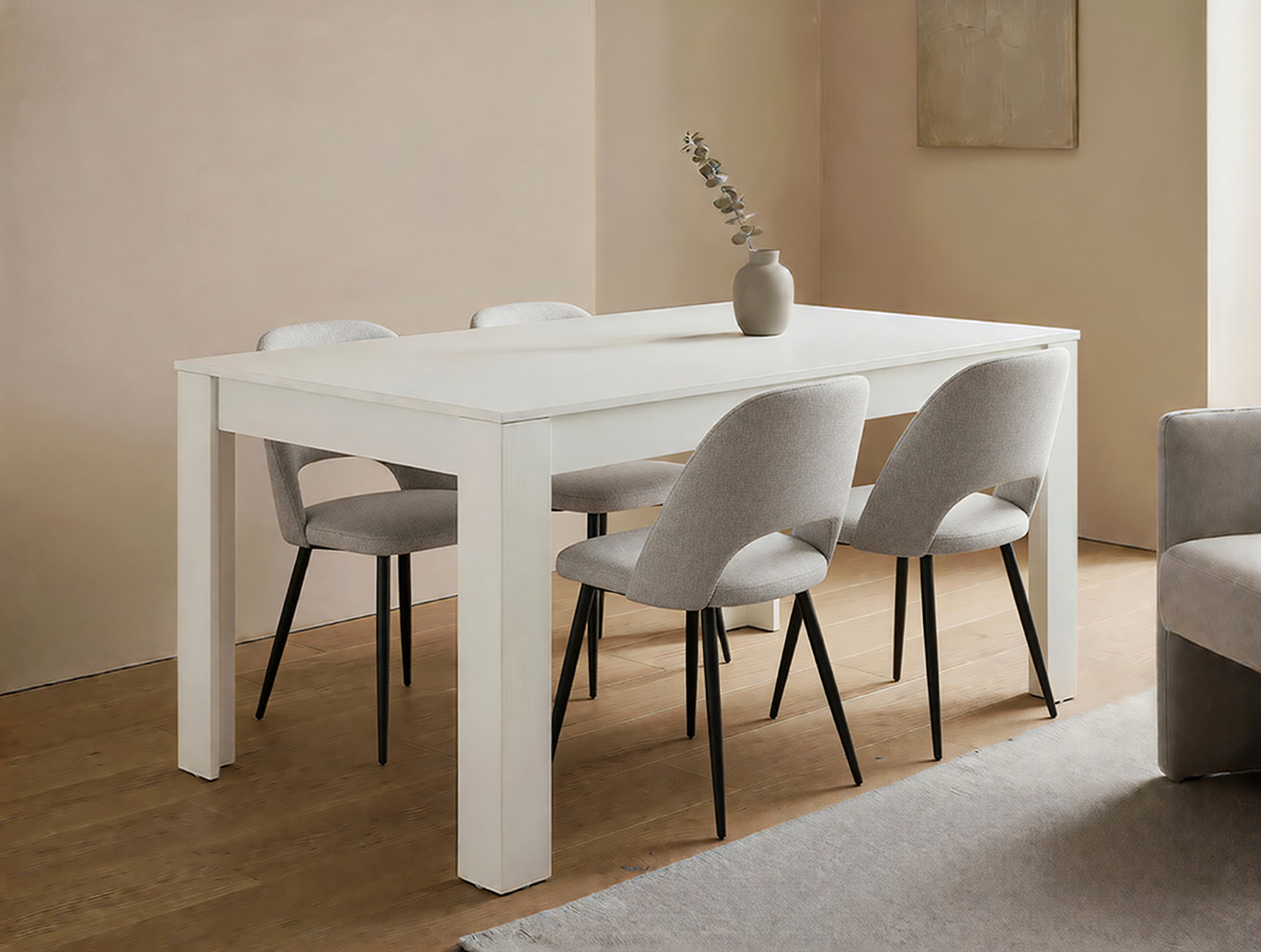 Stalas Denton 628 (Balta)