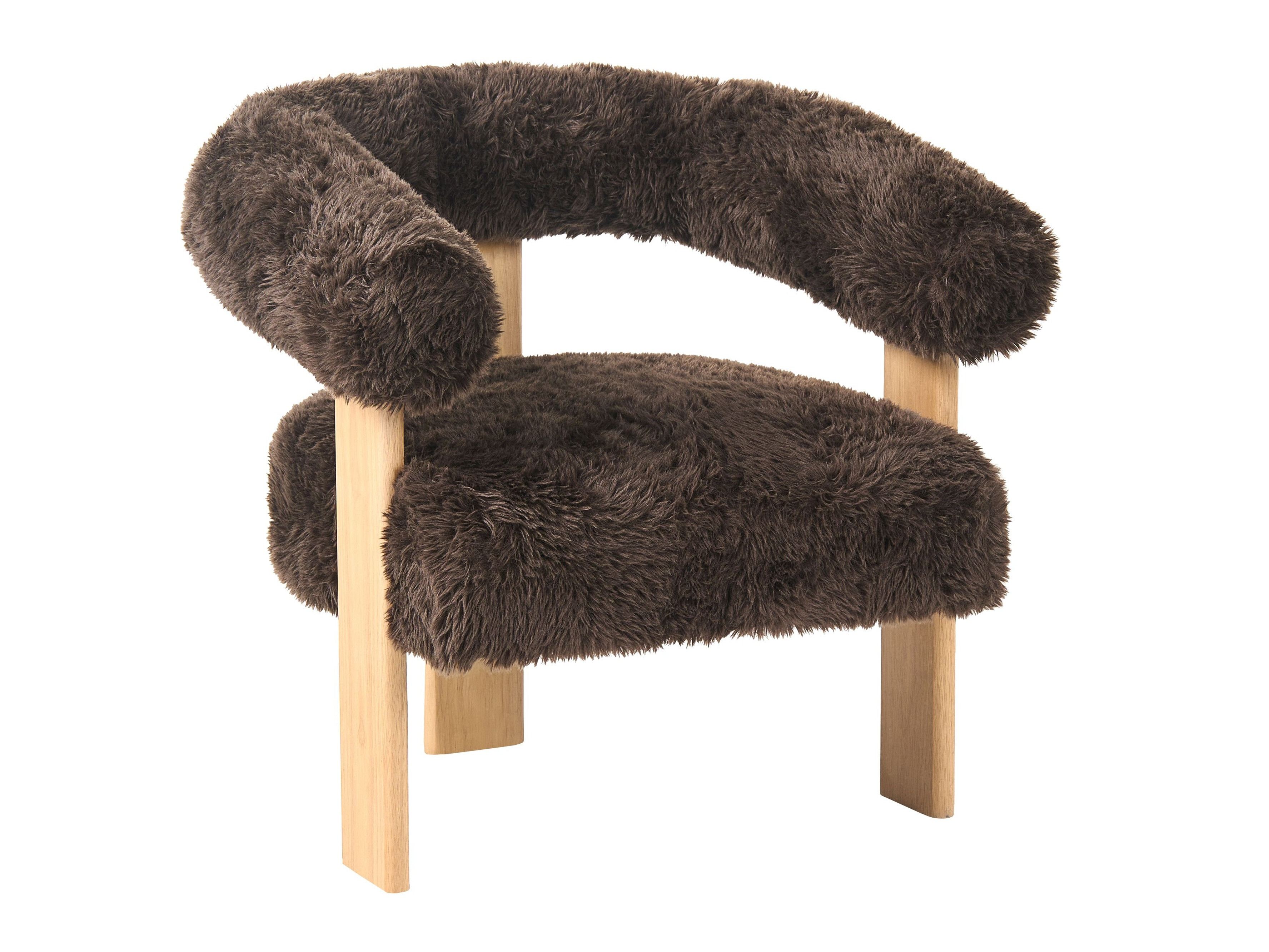 Fotelis Berwyn 3264 (Tamsi ruda + Šviesi ruda)