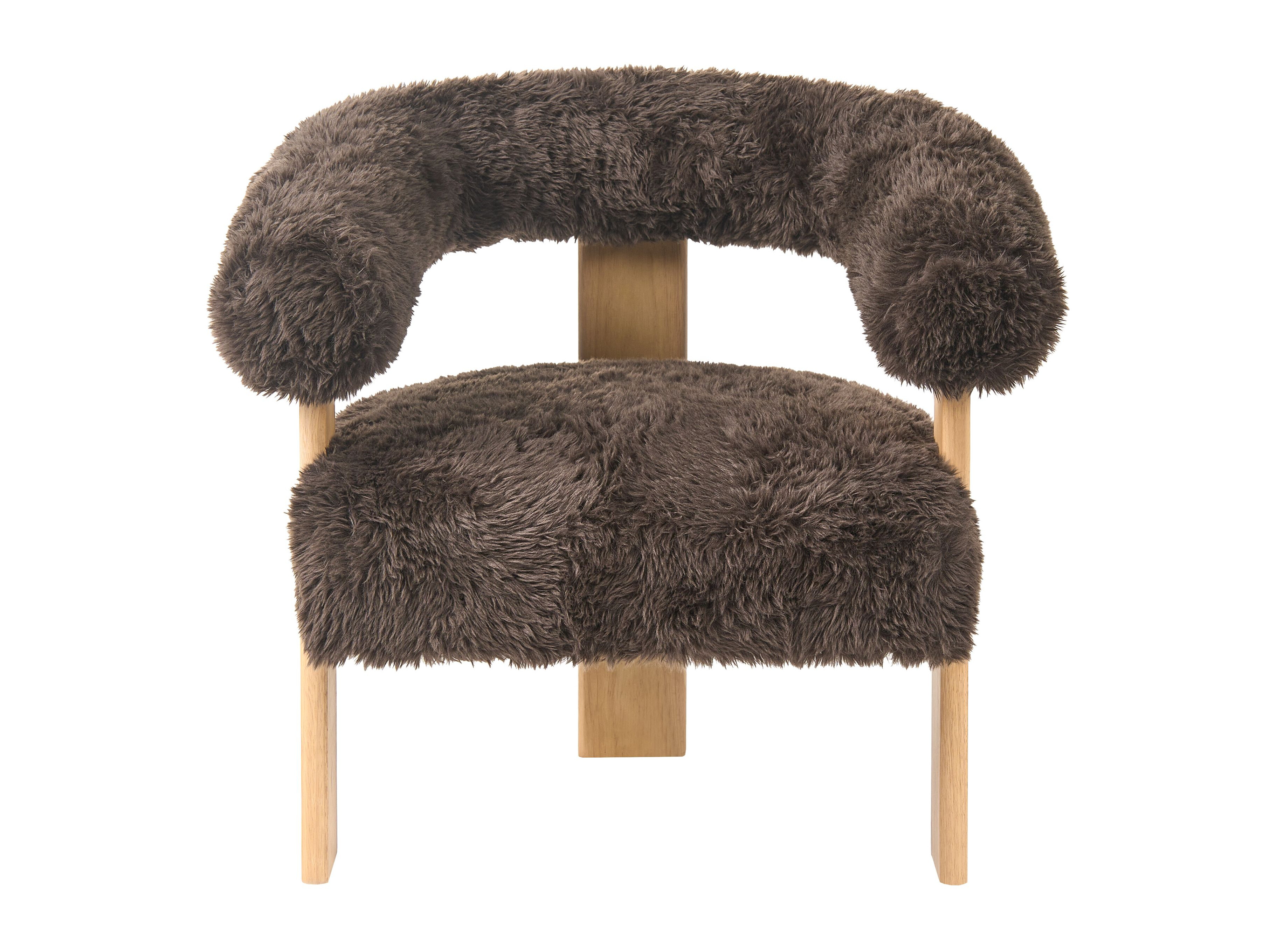 Fotelis Berwyn 3264 (Tamsi ruda + Šviesi ruda)