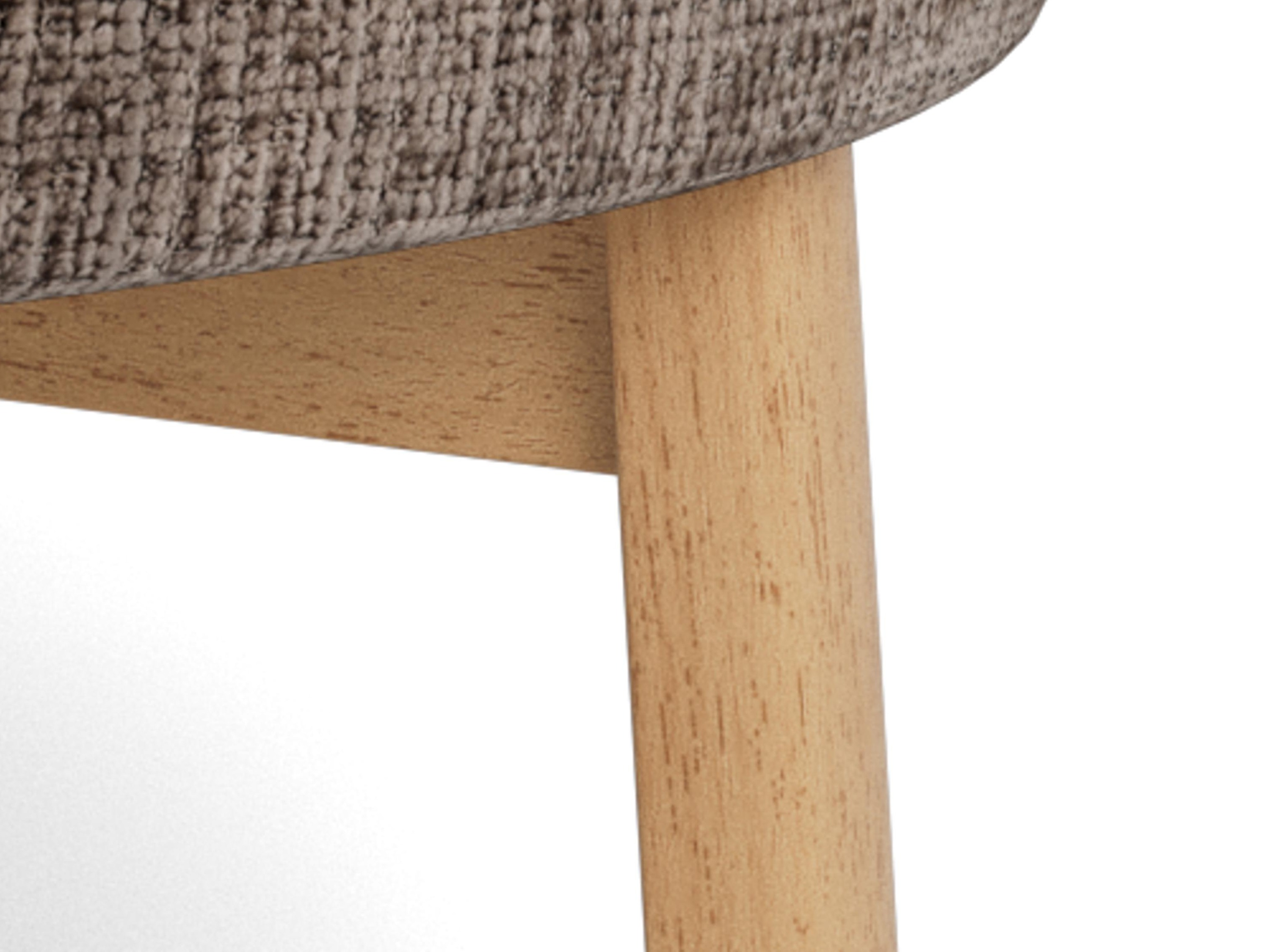 Fotelis Norsica 1064 (Tamsi ruda + Ąžuolas)