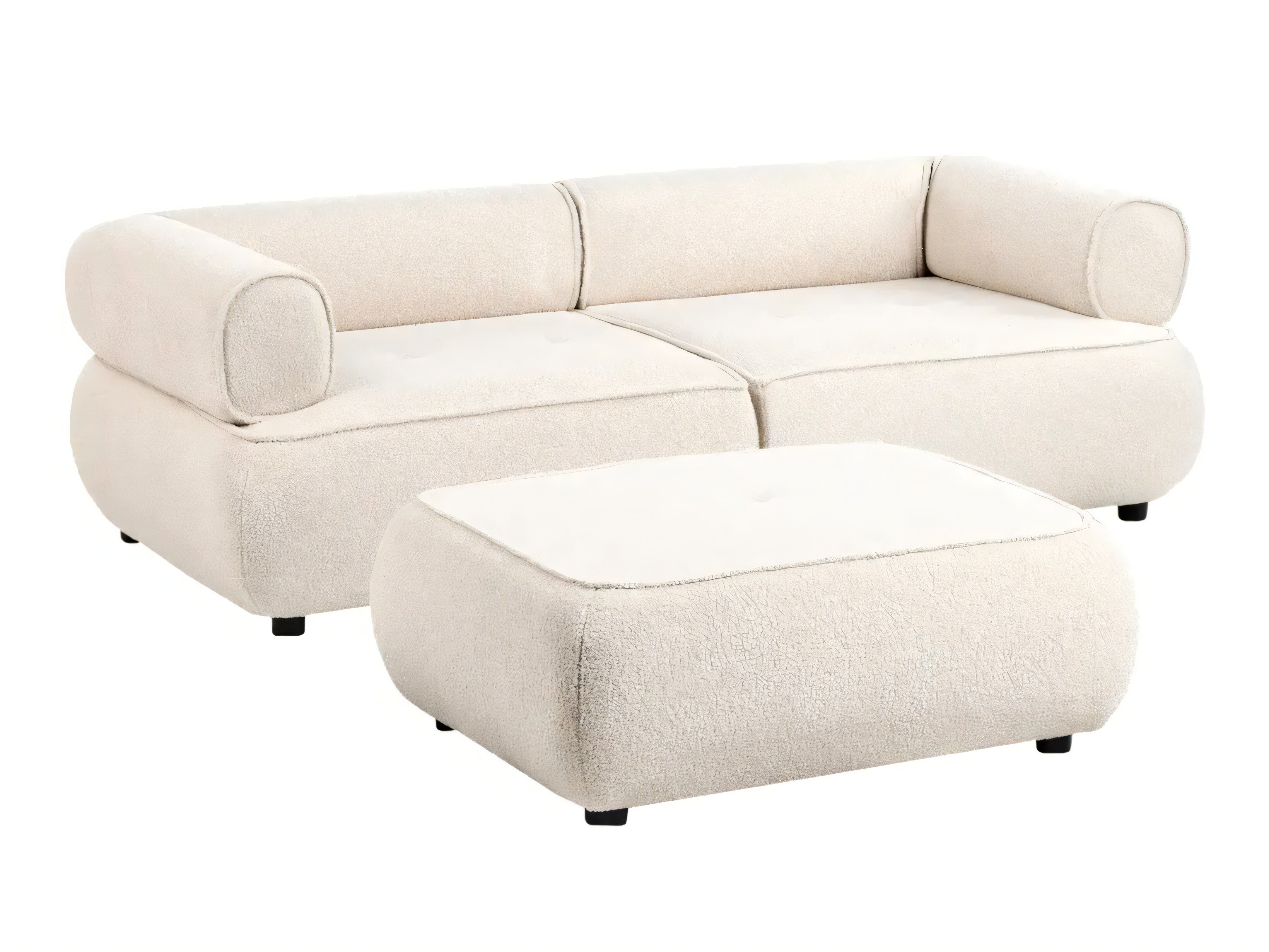 Minkštų baldų komplektas Berwyn 3266 (Balta)