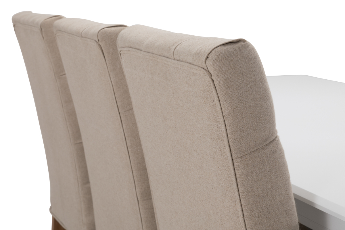 Valgomojo komplektas Scandinavian Choice 647 (Beige + Ruda)