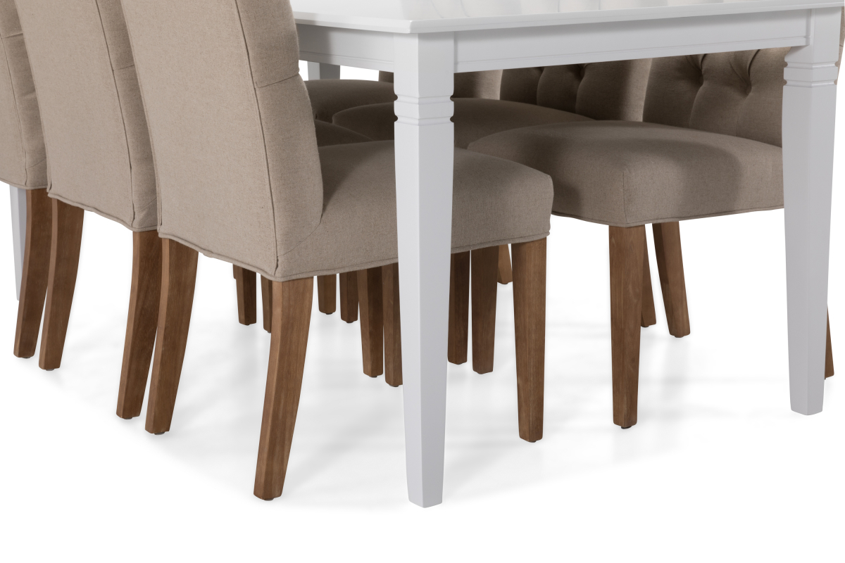 Valgomojo komplektas Scandinavian Choice 647 (Beige + Ruda)