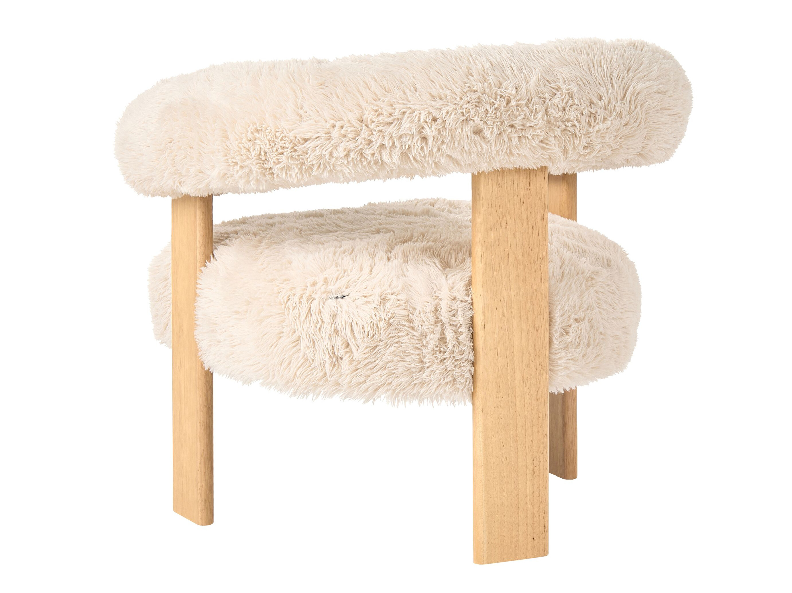 Minkštų baldų komplektas Berwyn 3269 (Balta + Šviesi ruda)