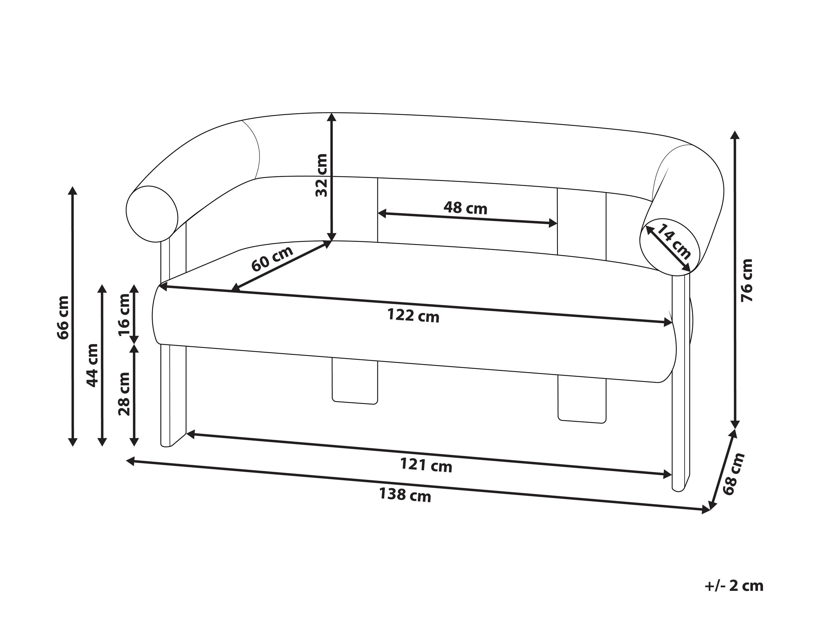 Minkštasuolis Berwyn 3271 (Balta + Tamsi ruda)