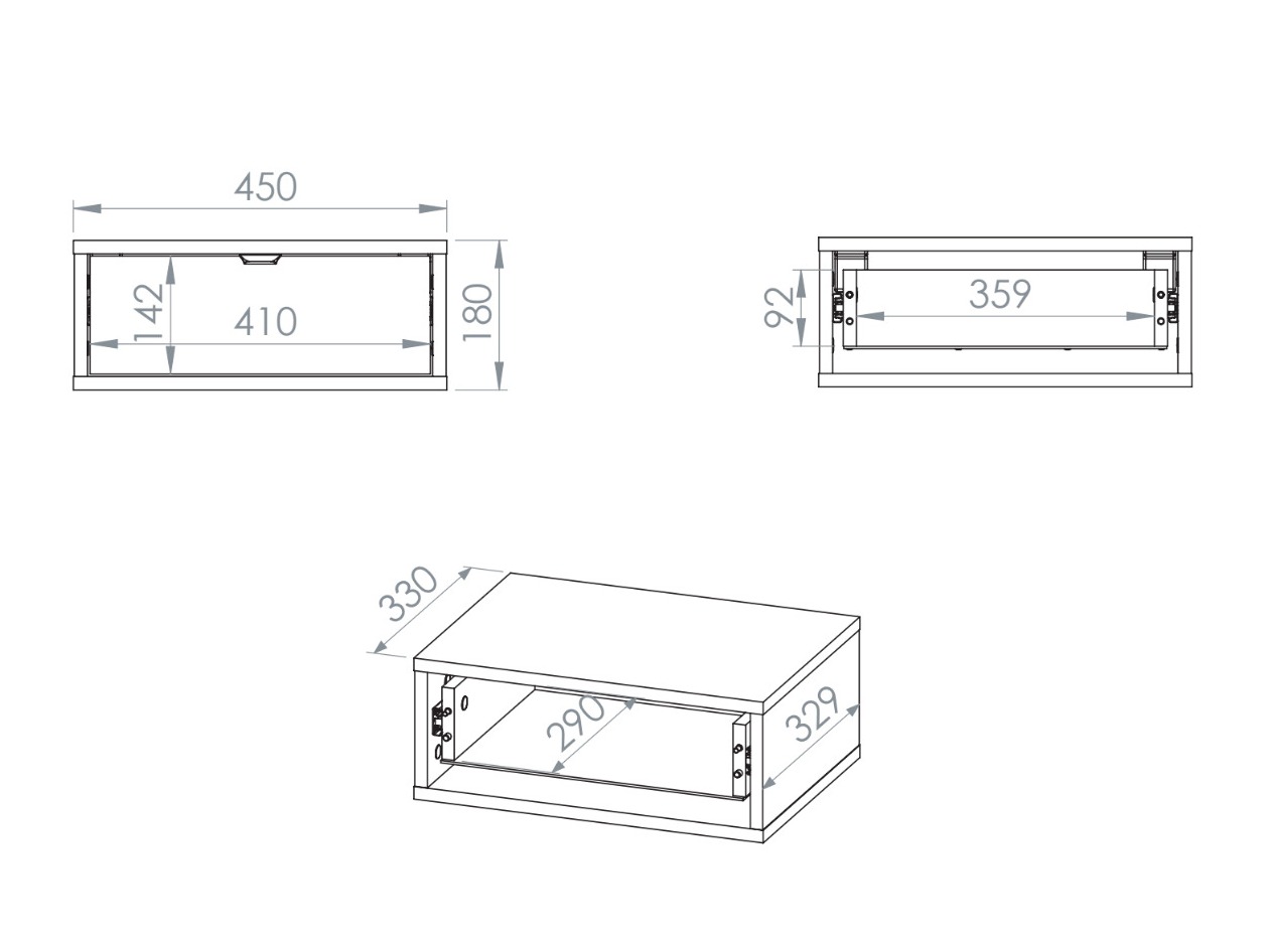 Naktinis staliukas Morsero 107