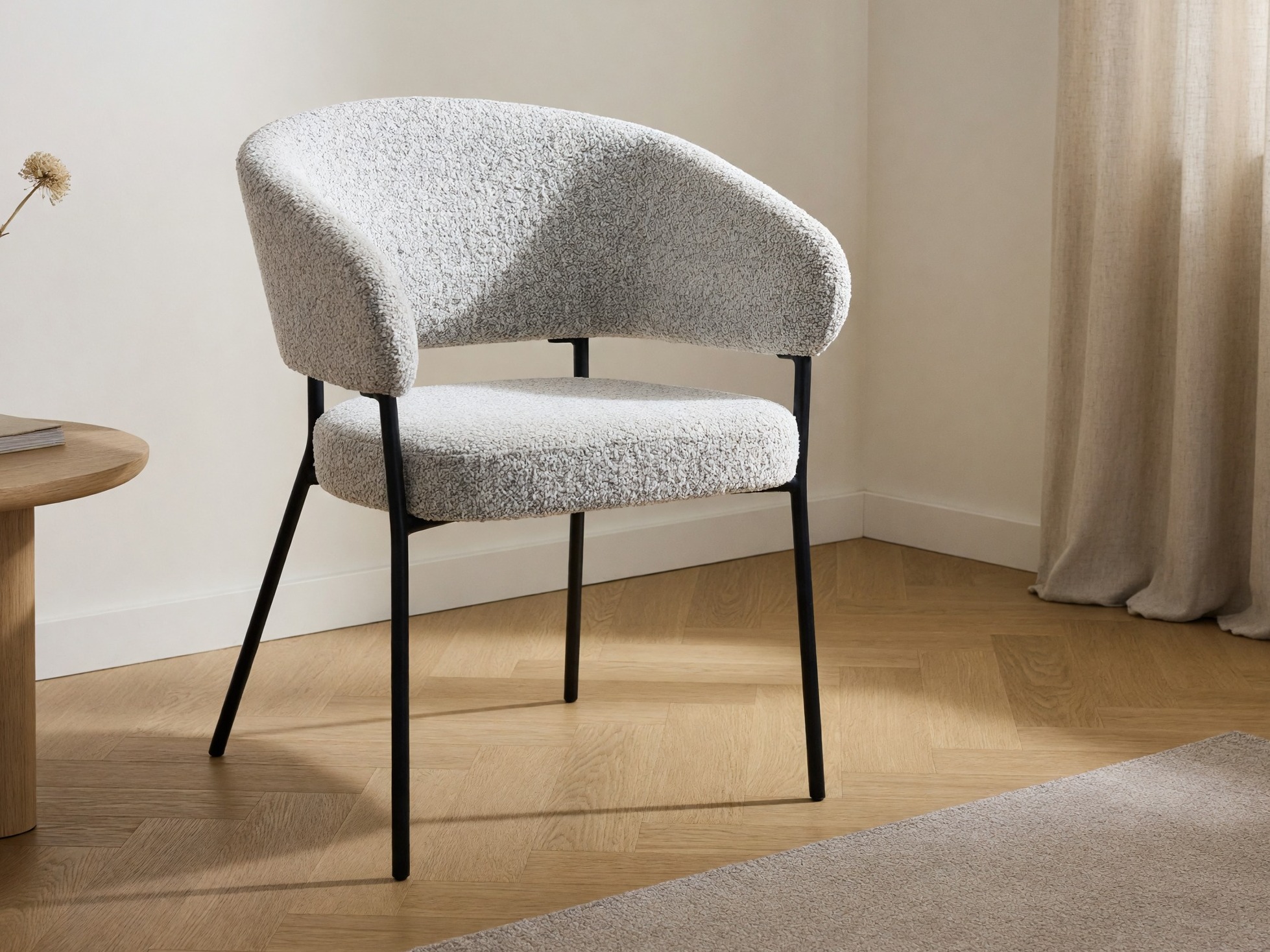 Kėdė Burleson 749 (Juoda + Pilkšvai smėlinė)