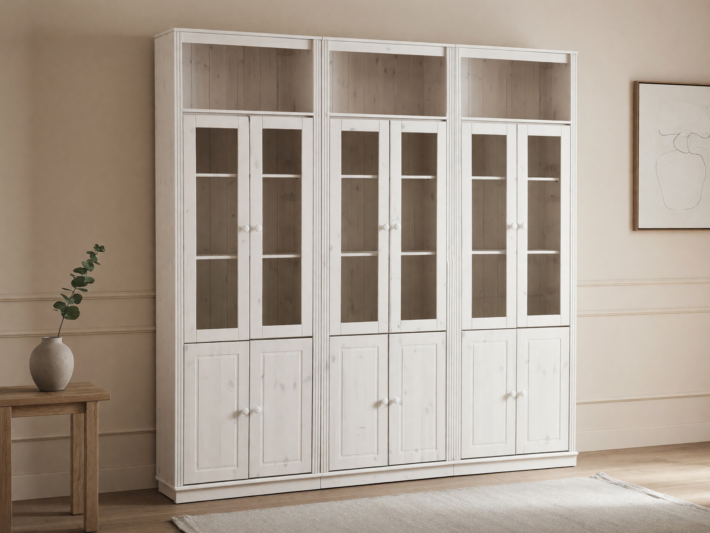 Lentynų komplektas Saltoro 114 (Pilka)