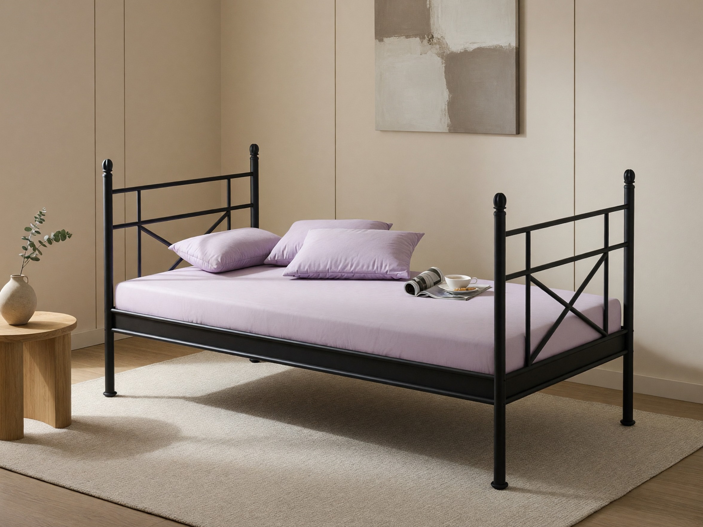 Lova Denton 152 (Juoda)