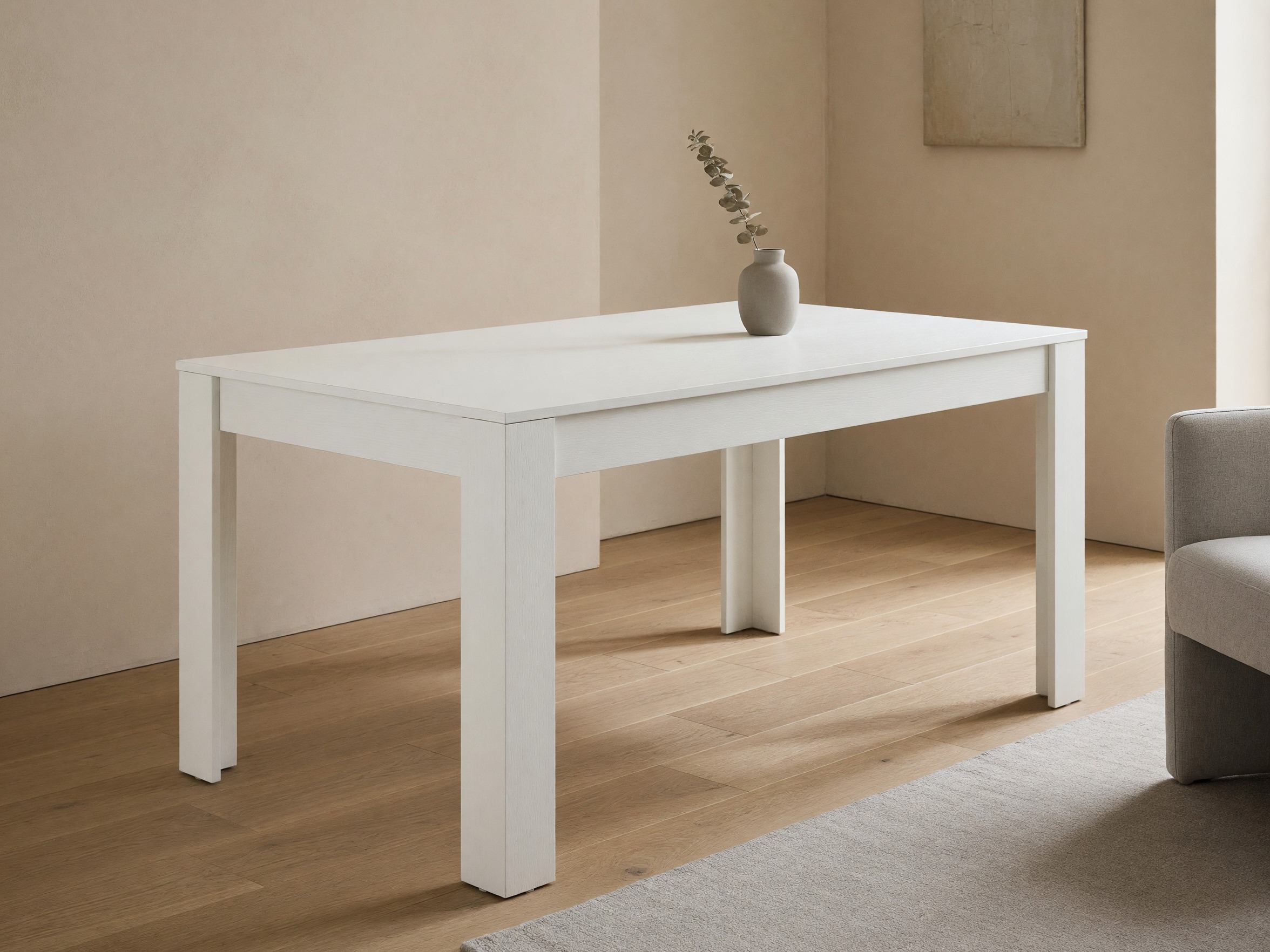 Stalas Denton 628 (Balta)