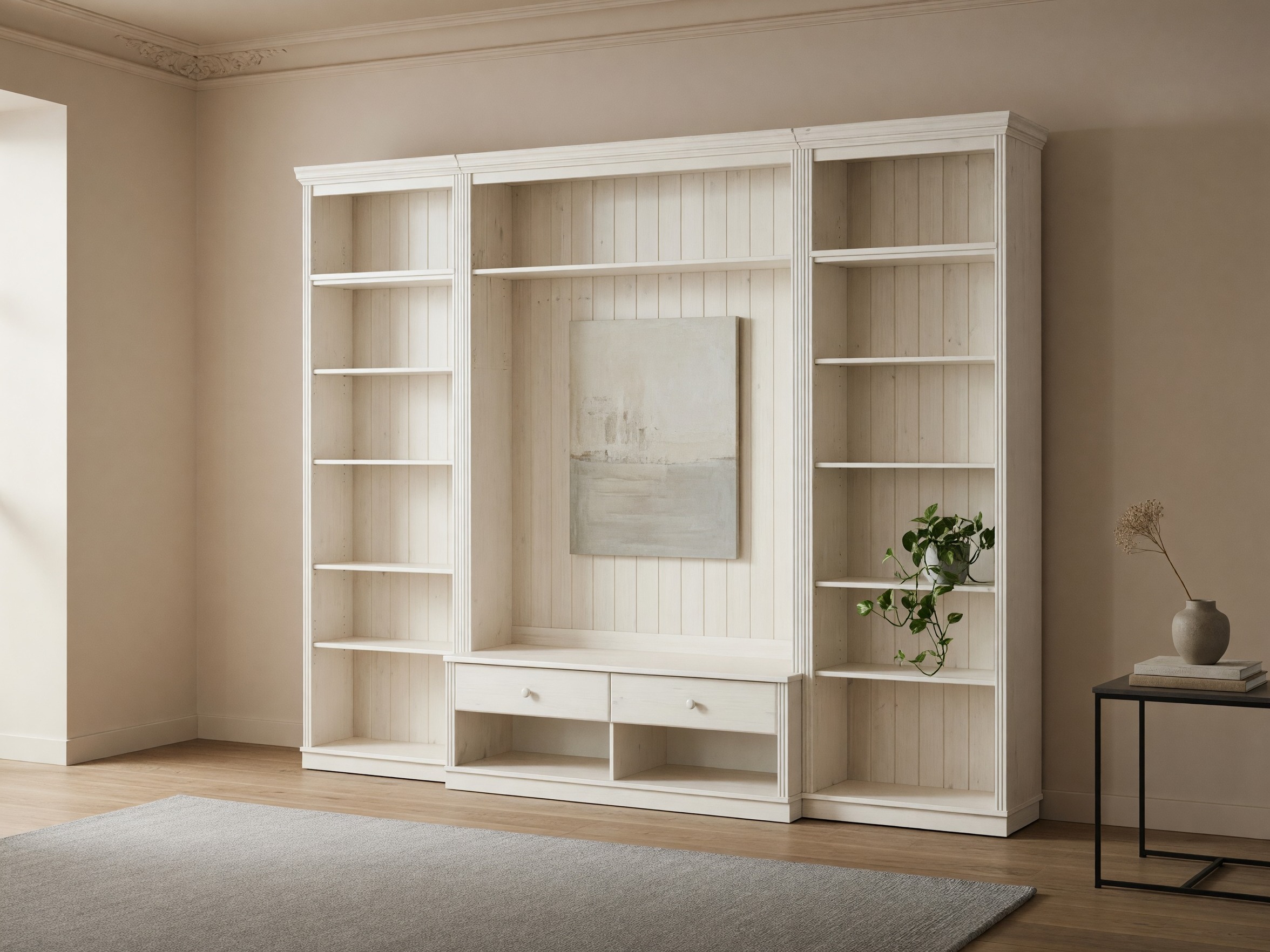 Svetainės komplektas Saltoro 127 (Balta)