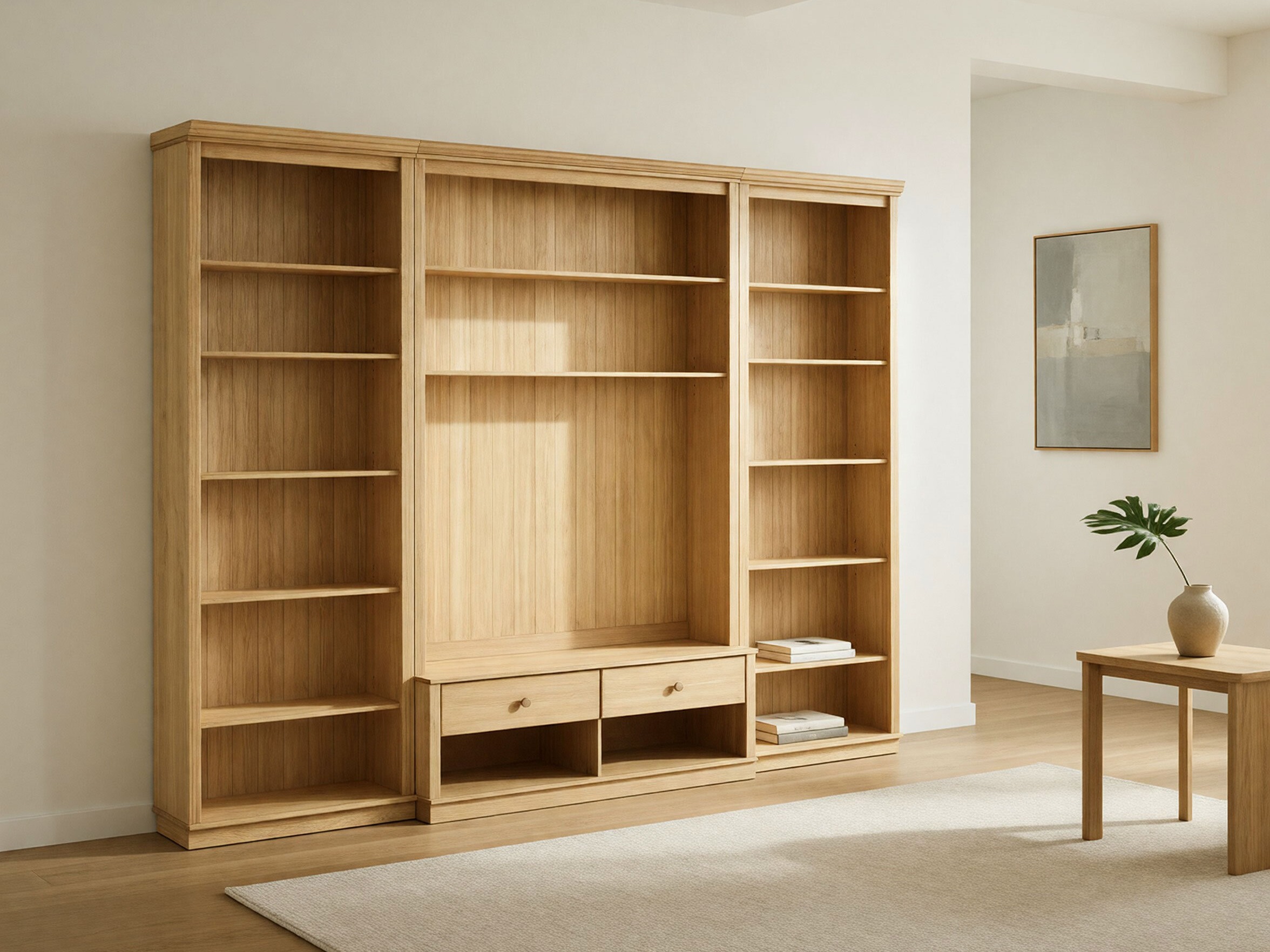 Svetainės komplektas Saltoro 127 (Šviesi ruda)