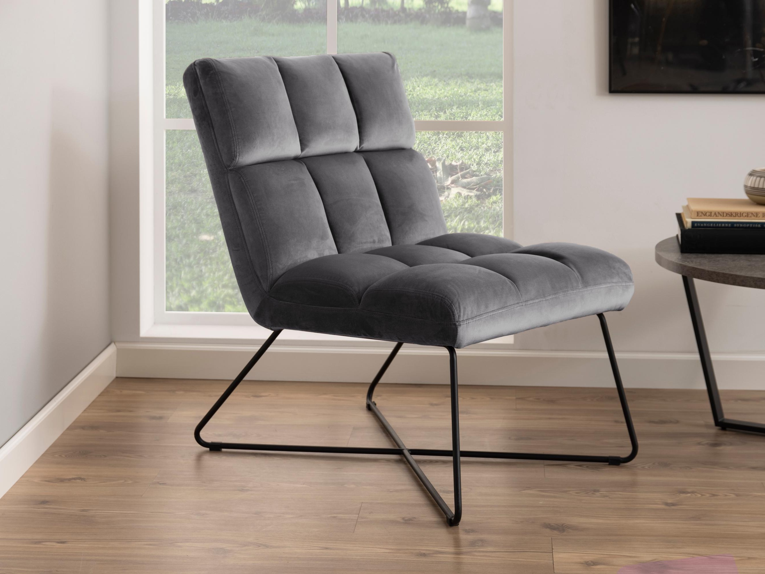 Fotelis Norsica 370 (Tamsi pilka + Juoda)
