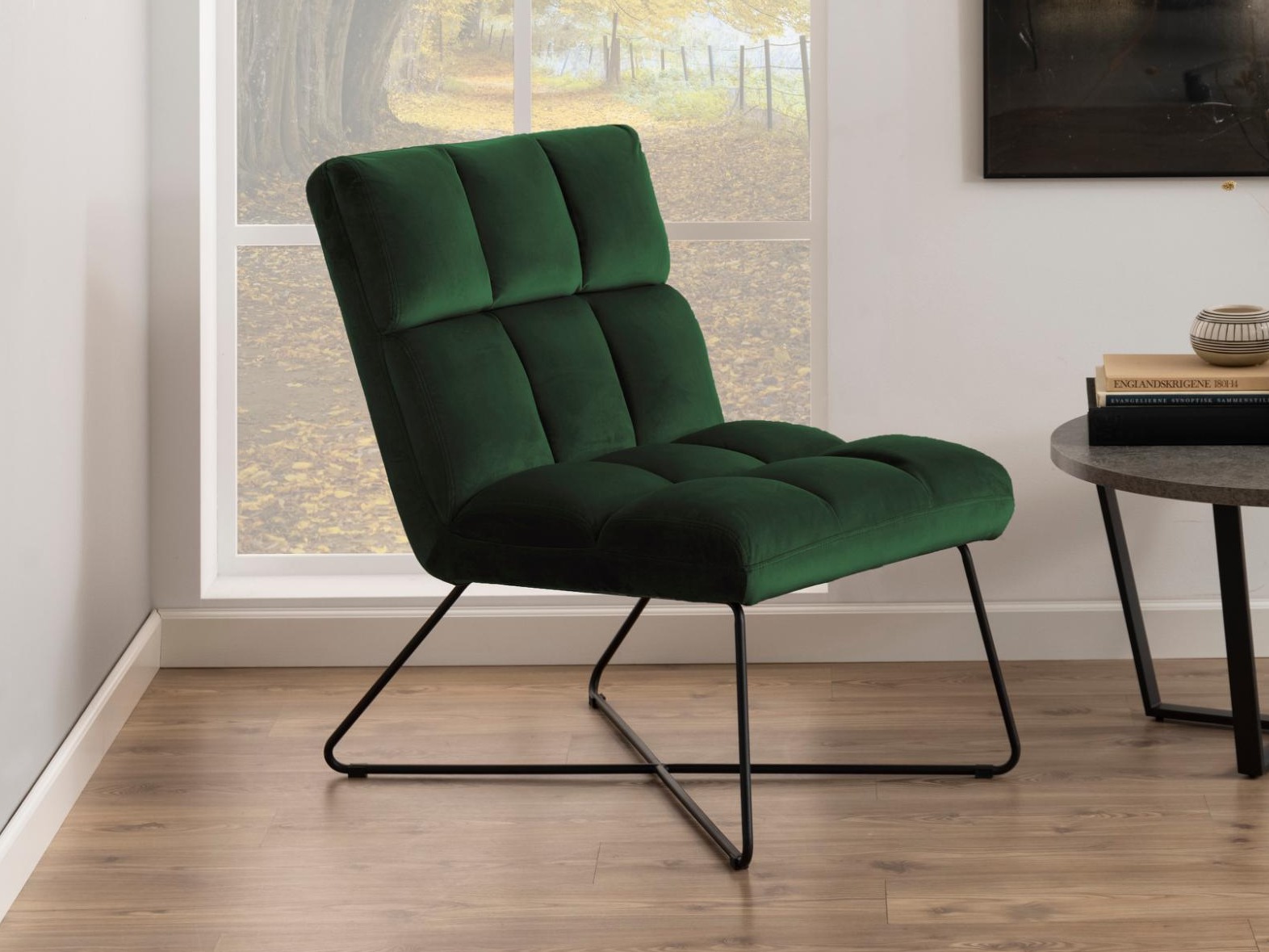 Fotelis Norsica 370 (Žalia + Juoda)