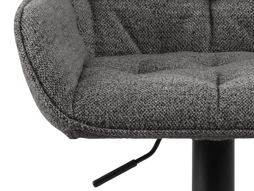 Pusbario kėdė Norsica 650 (Juoda + Antracitas)