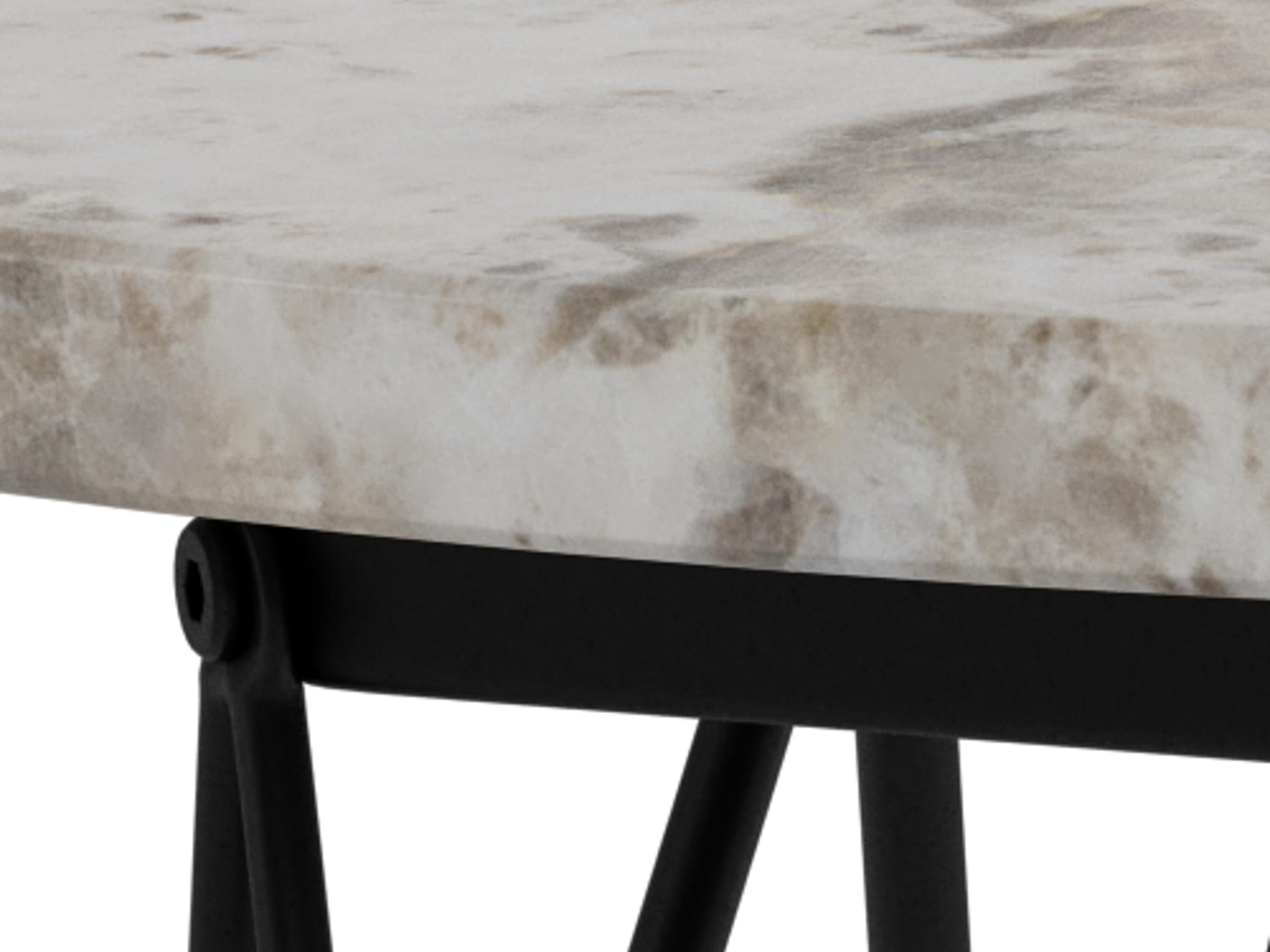 Žurnalinis staliukas Norsica 819 (Pilka + Juoda)