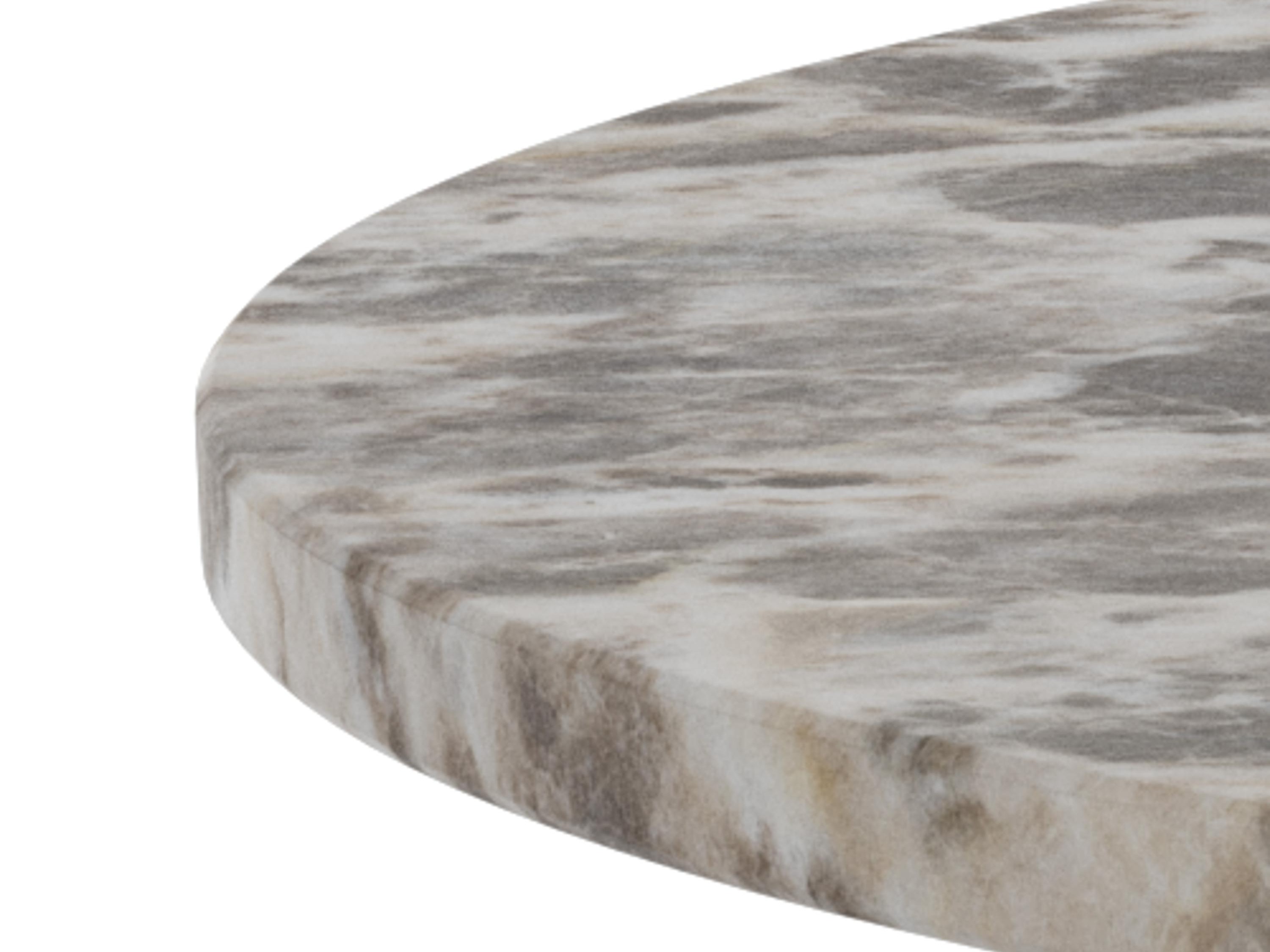 Žurnalinis staliukas Norsica 820 (Pilka + Sidabrinė)