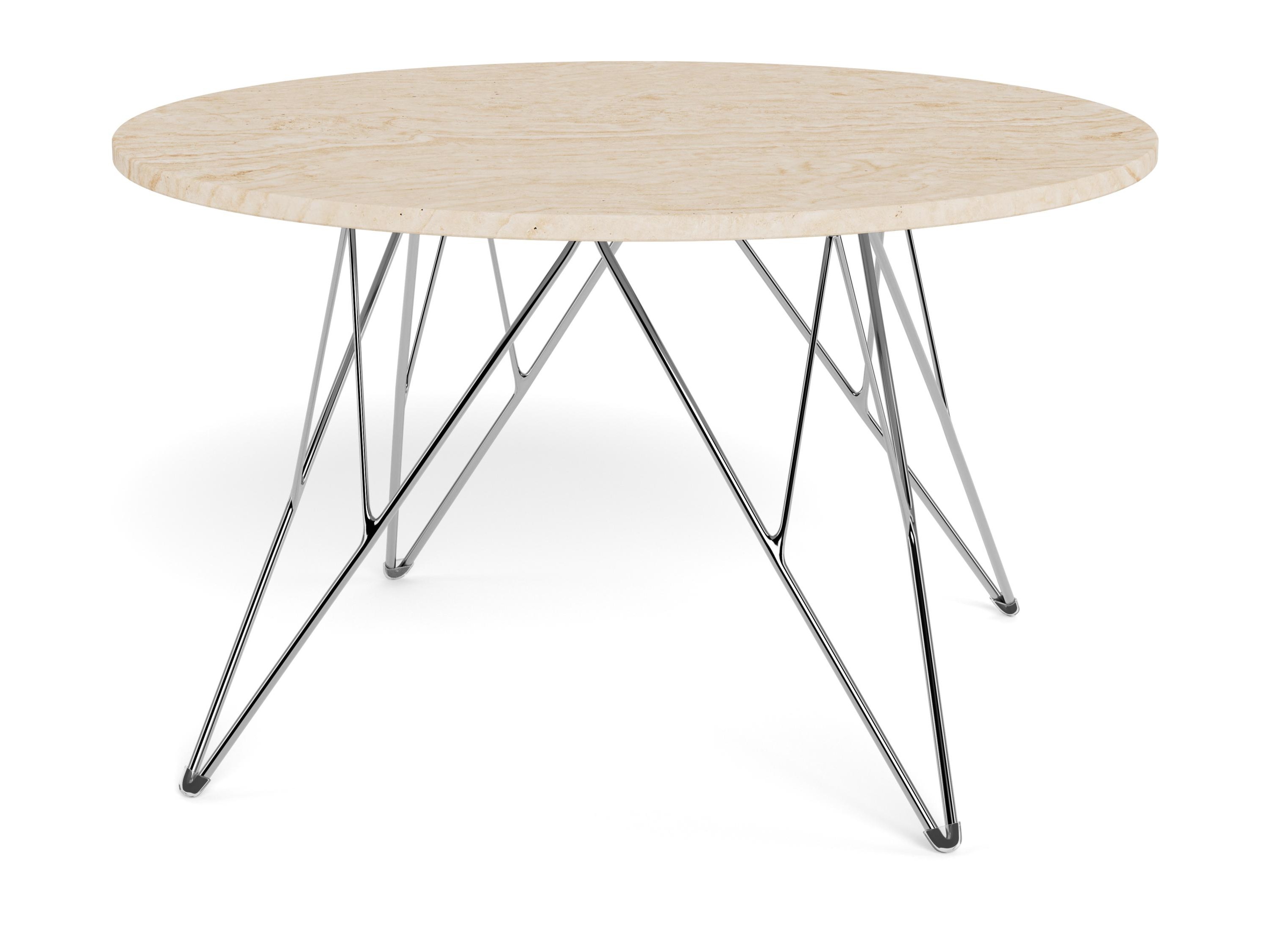 Žurnalinis staliukas Norsica 820 (Smėlinė + Sidabrinė)