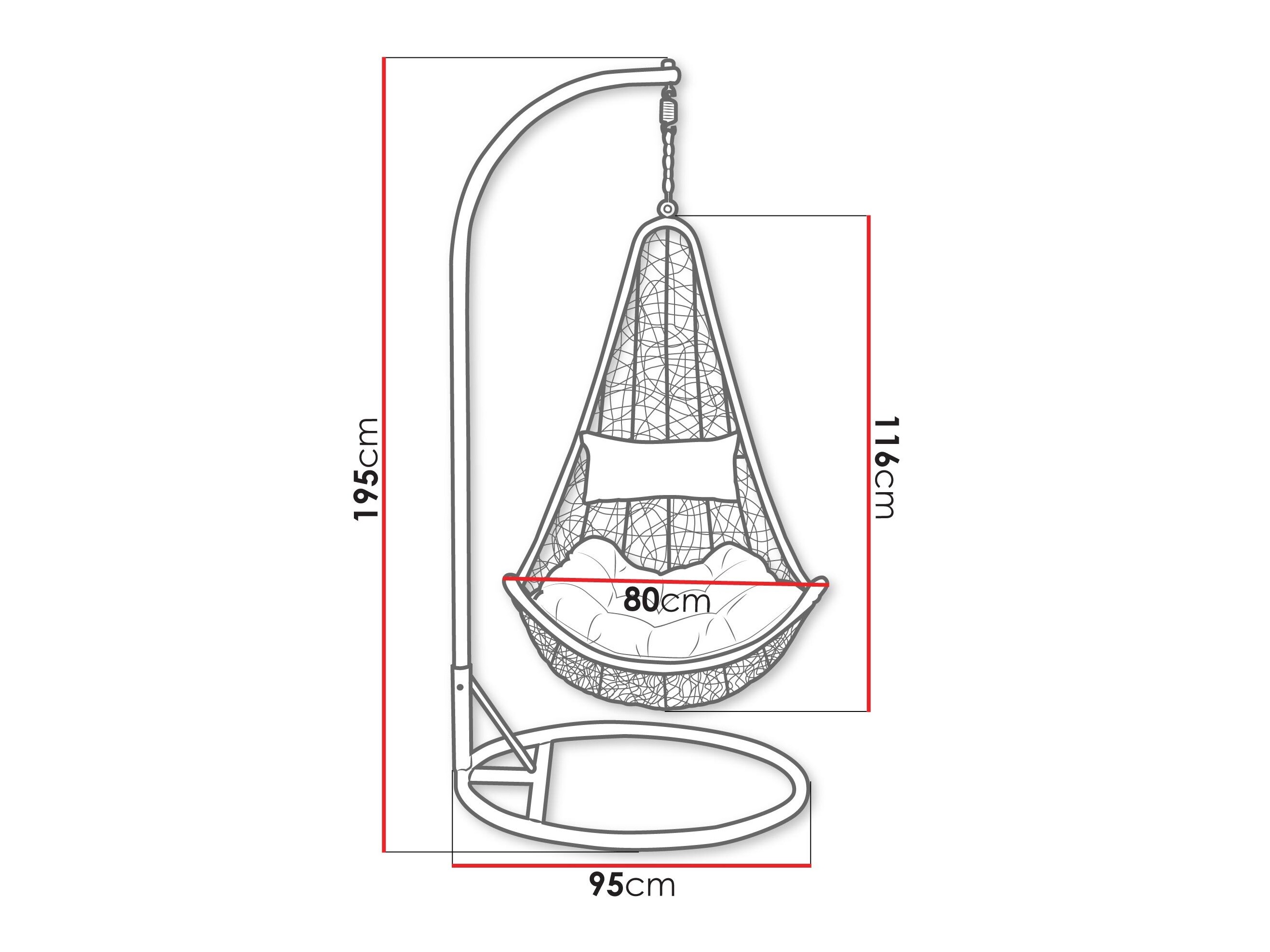 Supamas krėslas Comfivo Figae (Pilka)