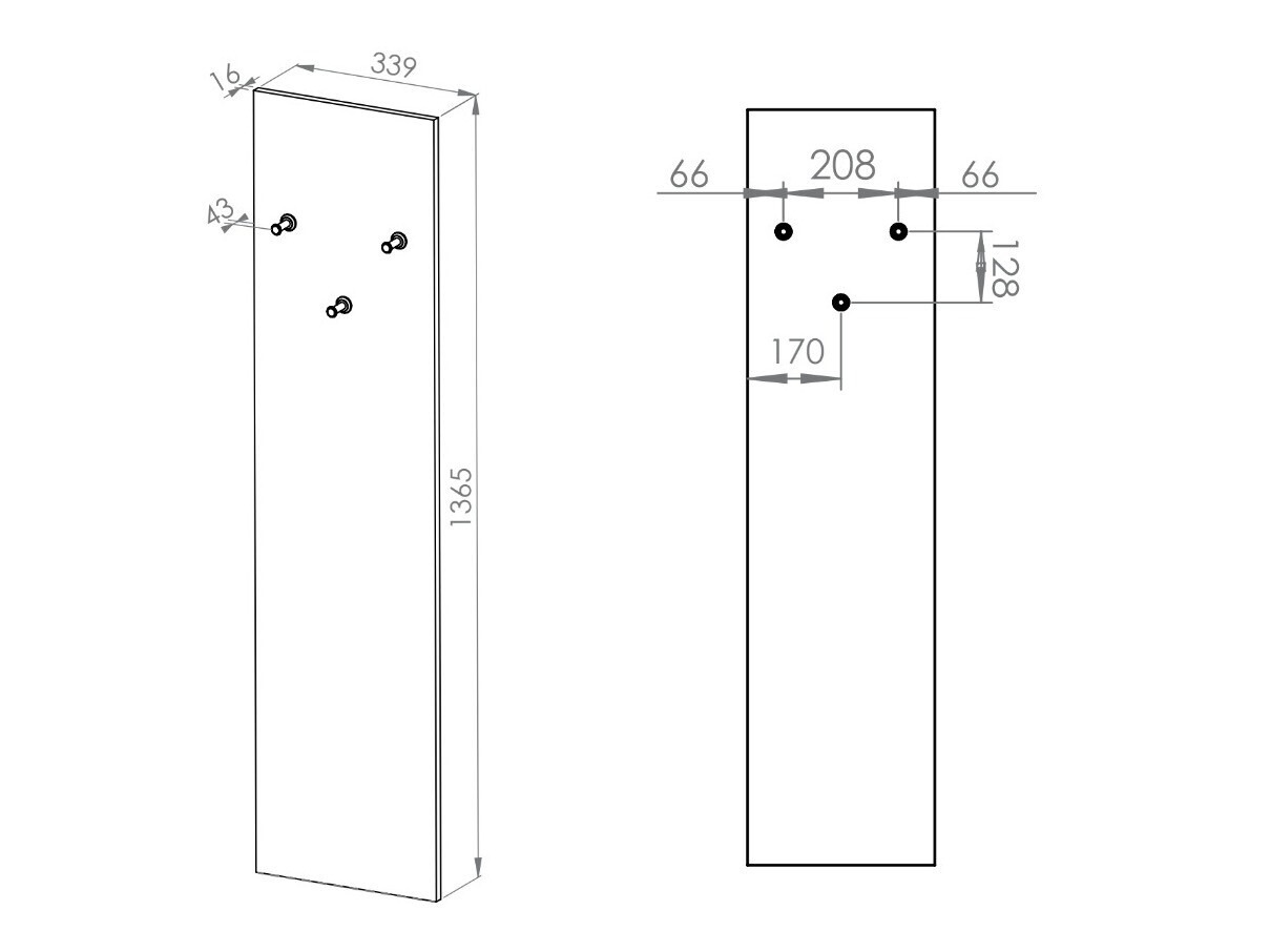 Prieškambario komplektas Marmeli 134