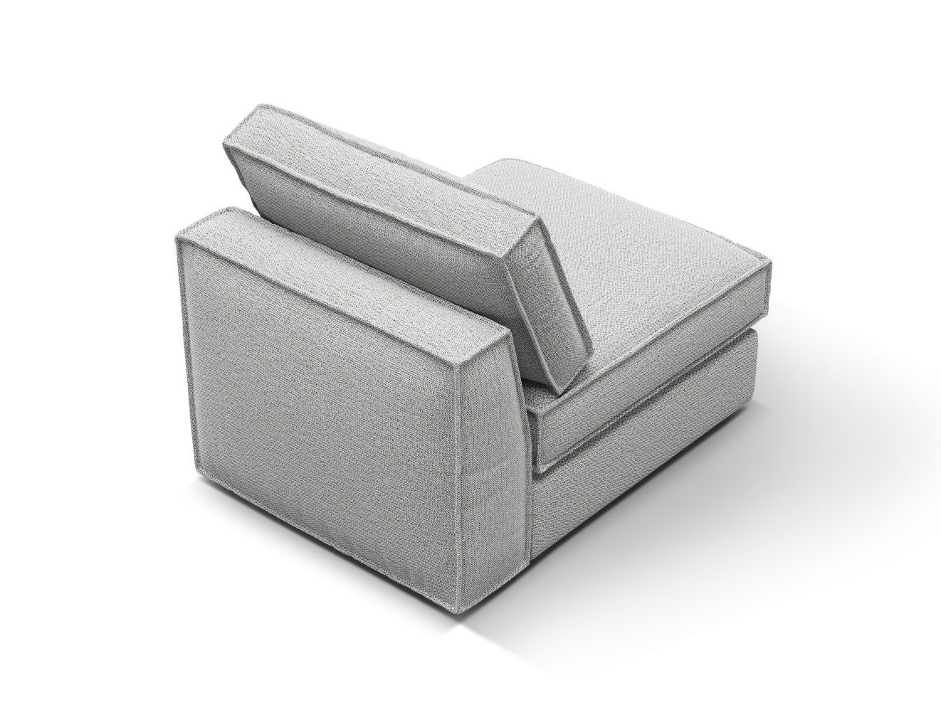 Modulinis fotelis Dalodei 100 (Babel Light grey)