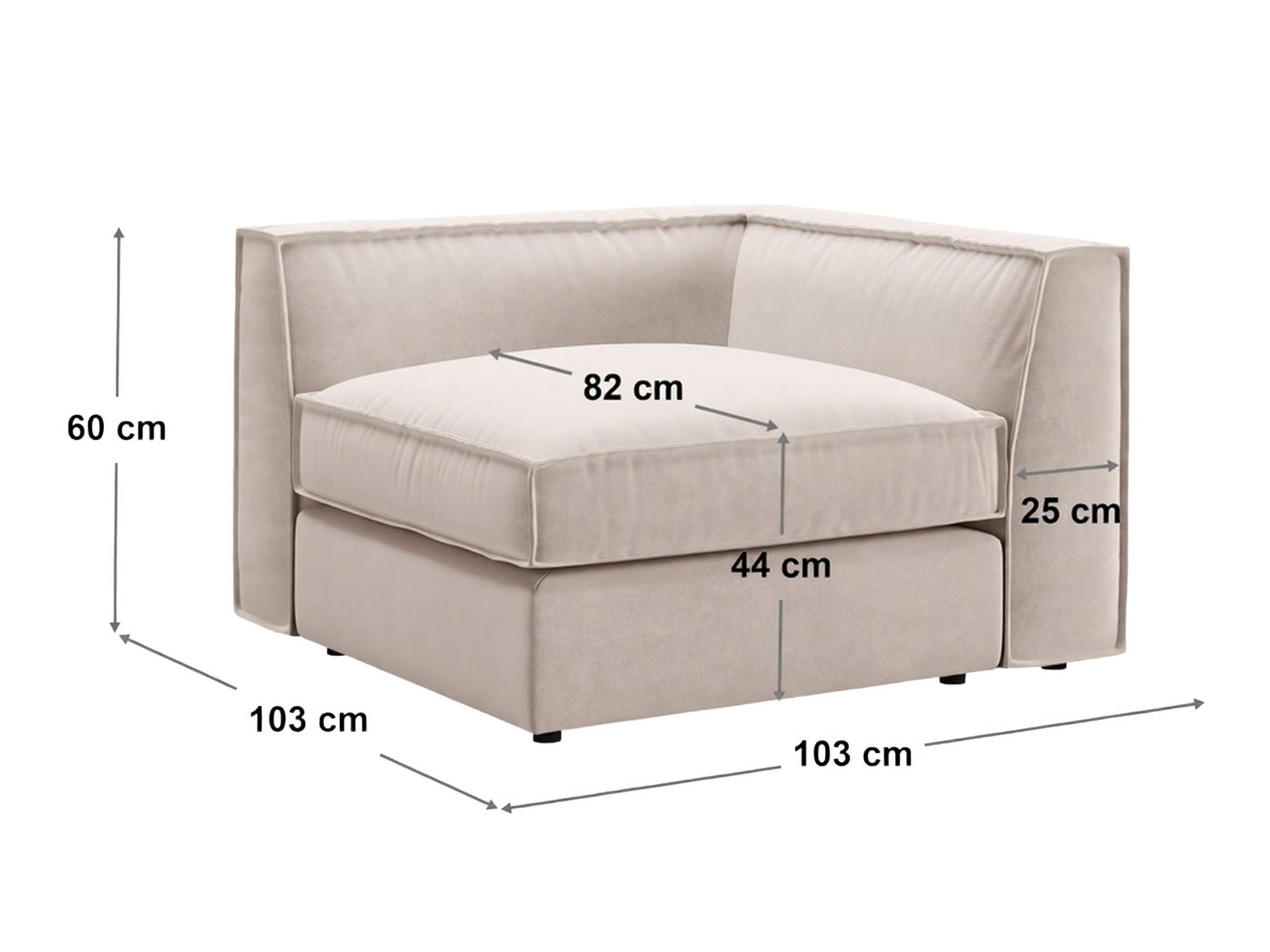 Modulinis fotelis Dalodei 101 (Salvador 19)