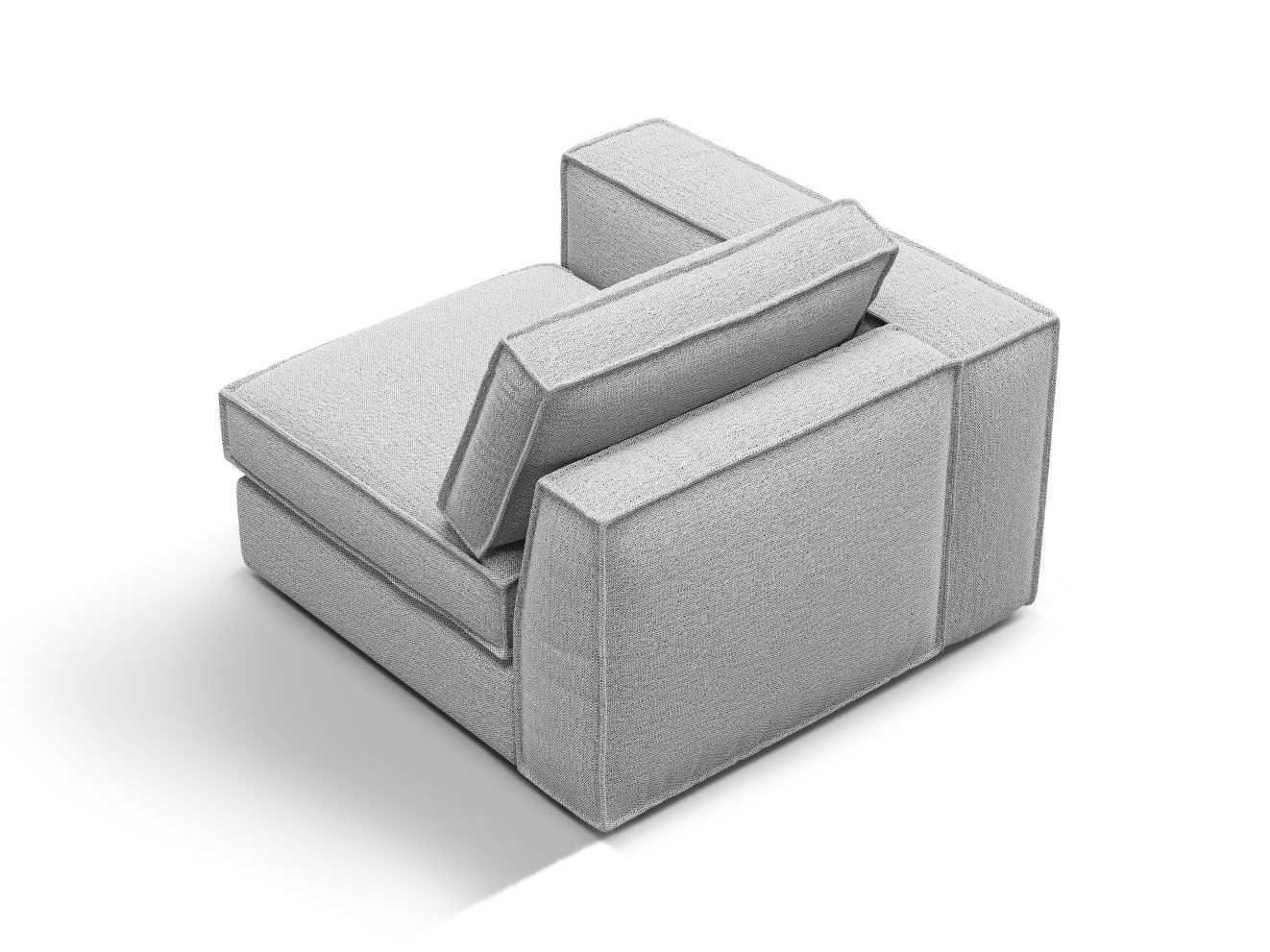Modulinė sėdimoji dalis Dalodei 102 (Babel Light grey)
