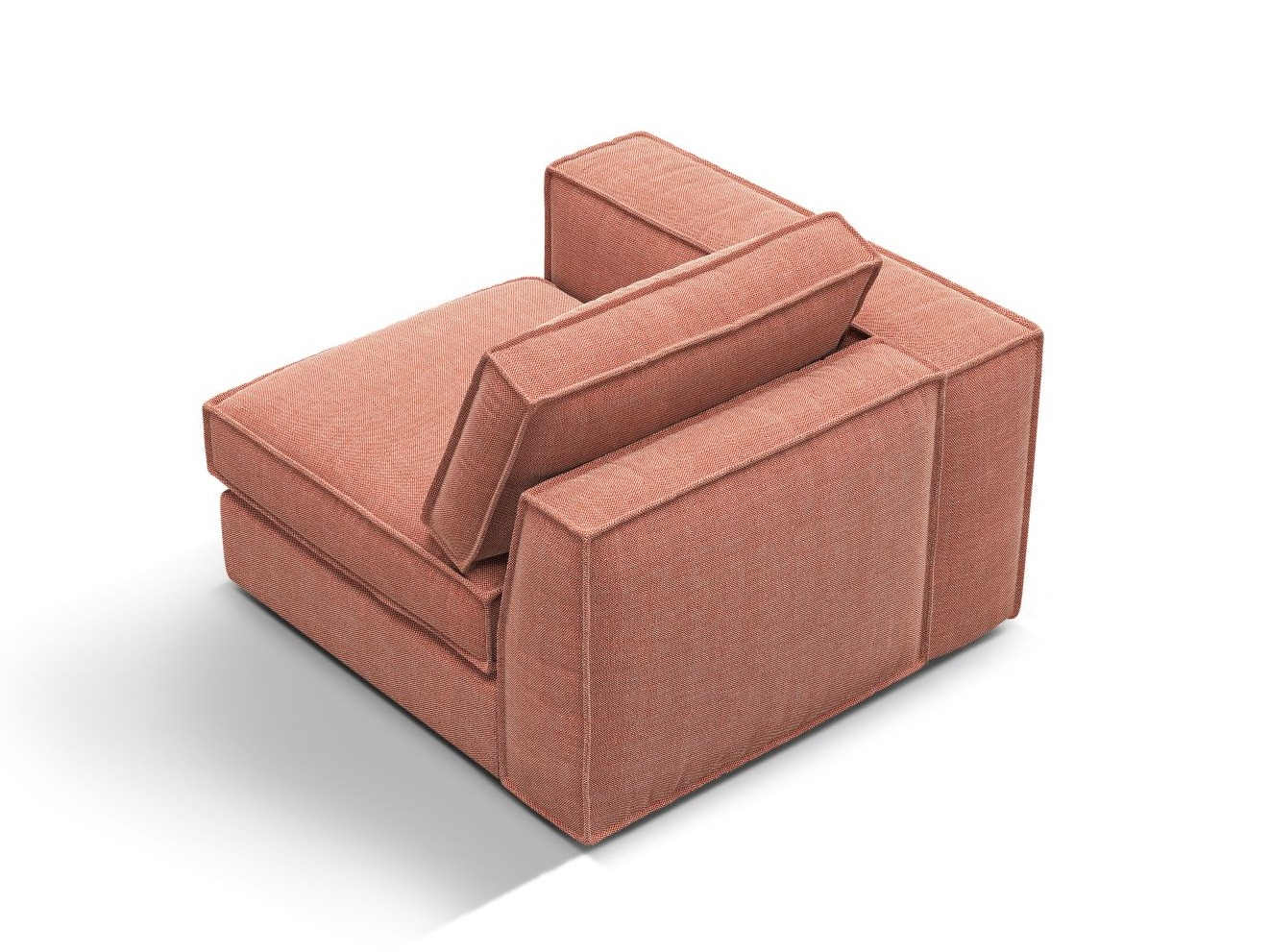 Modulinė sėdimoji dalis Dalodei 102 (Babel Red)