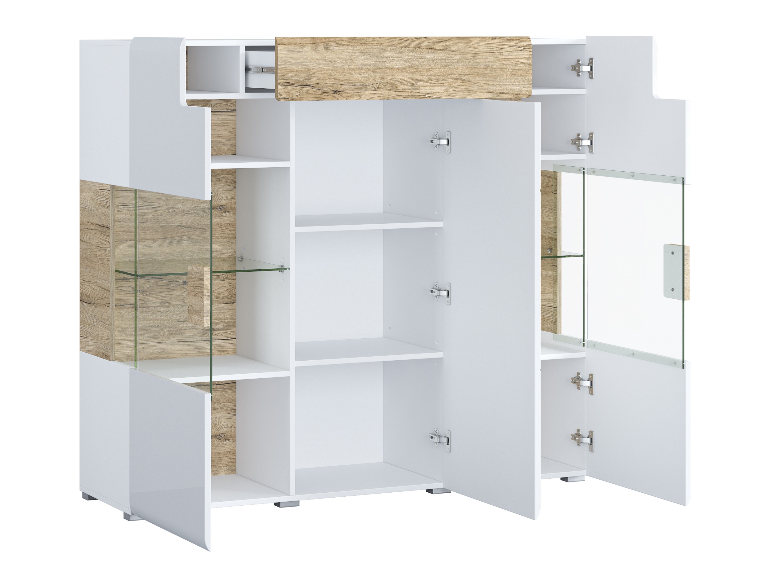 Spintelė Torsone 100 (Balta + Blizgi balta + San Remo ąžuolas)