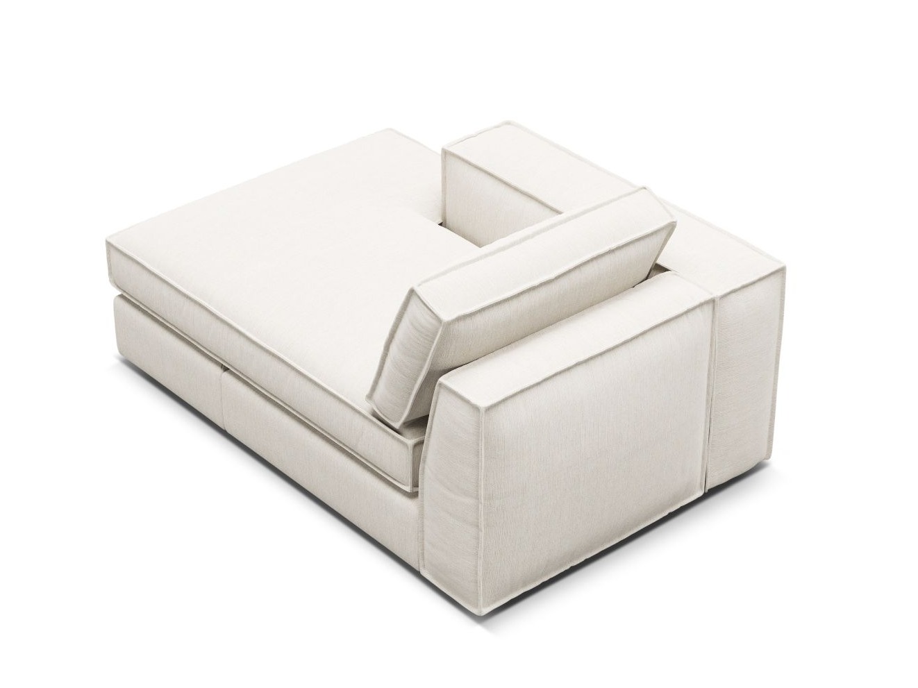 Modulinė sėdimoji dalis Dalodei 104 (Babel White)