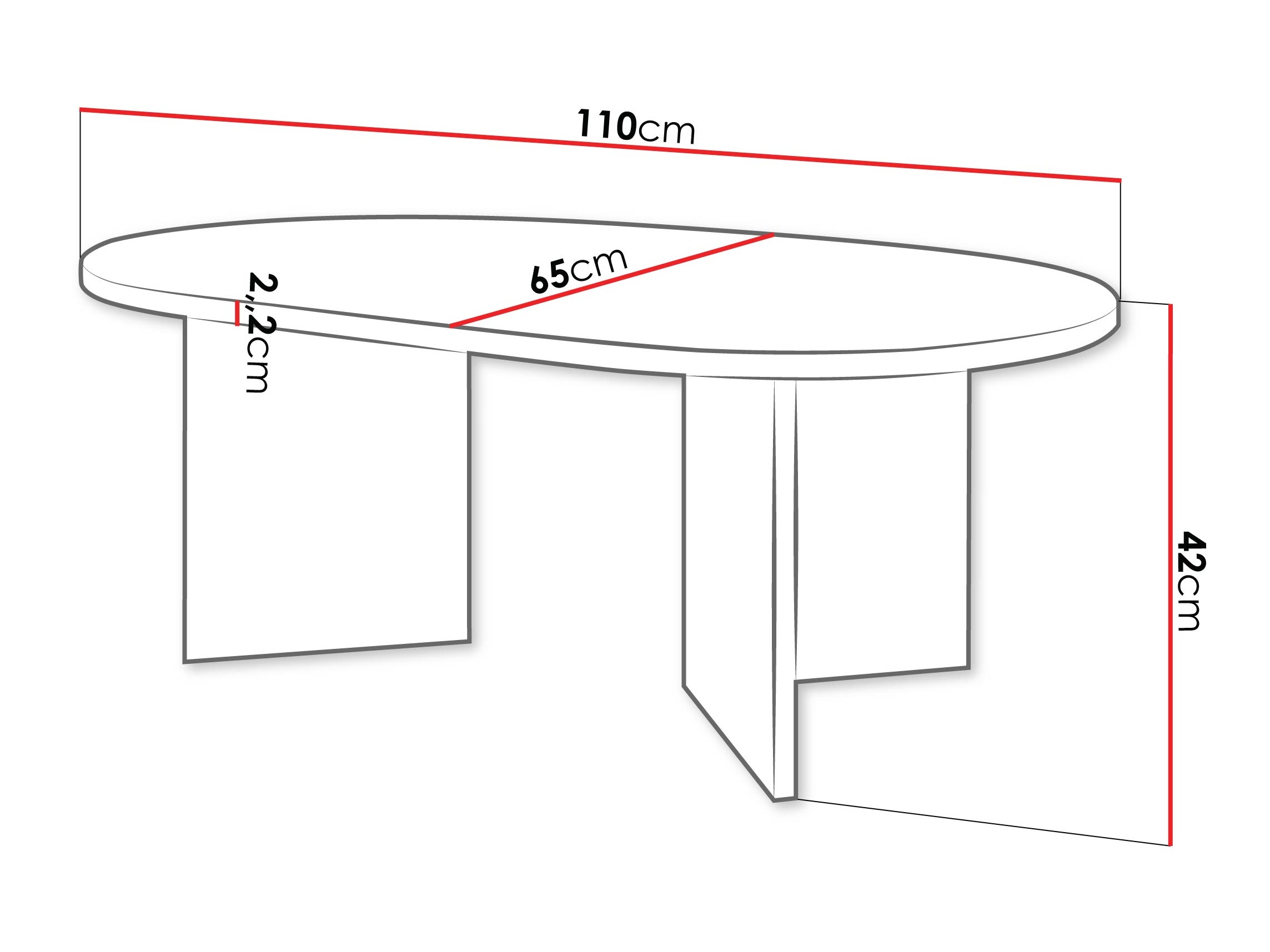 Žurnalinis staliukas ST8661
