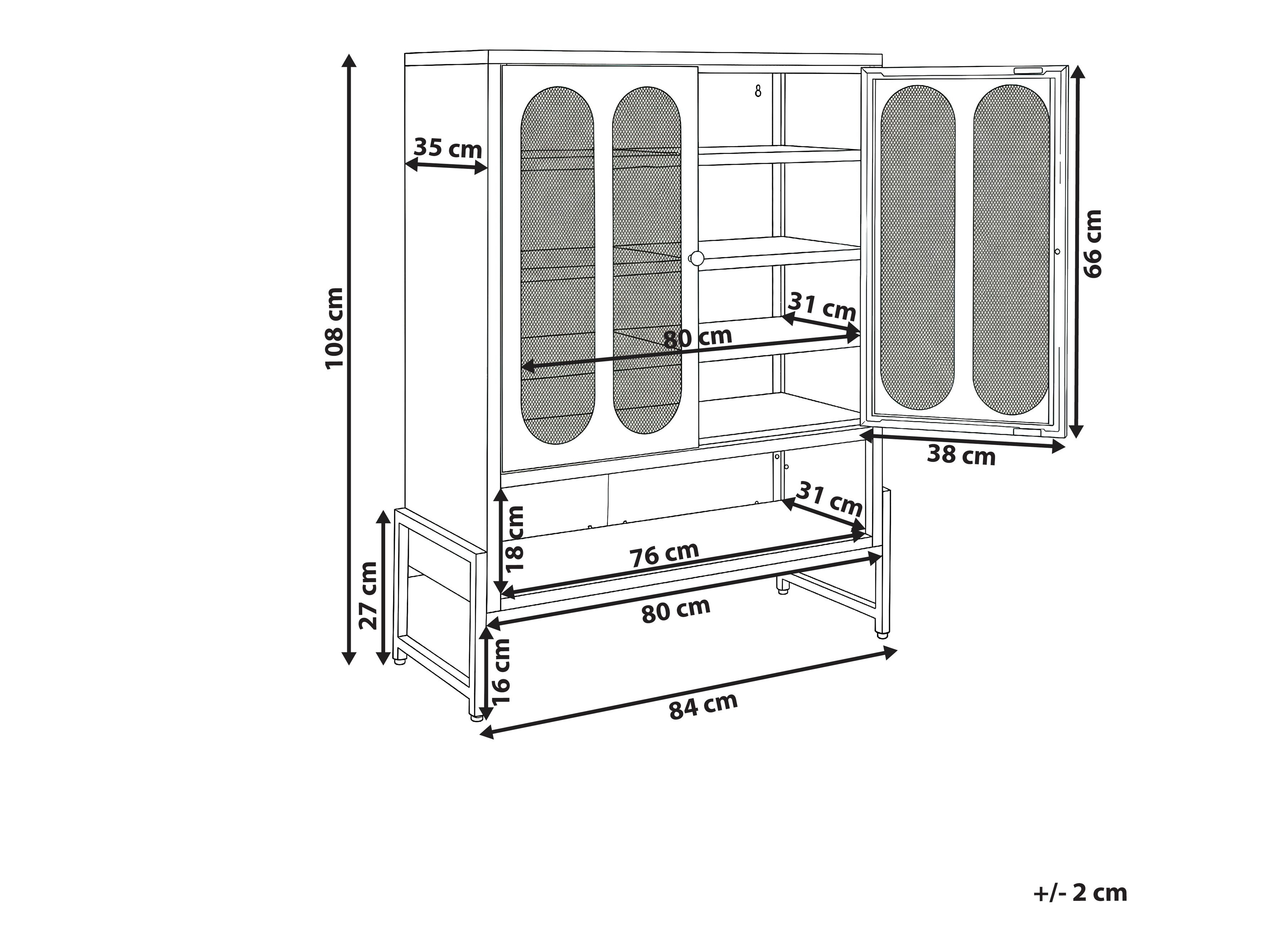 Spintelė Berwyn 3280 (Smėlinė)