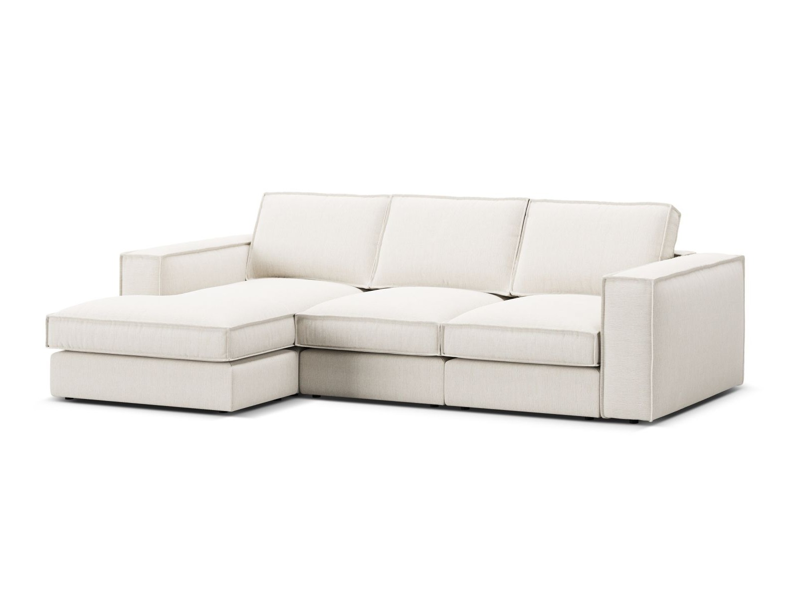Modulinis minkštas kampas Dalodei 110 (Babel White)