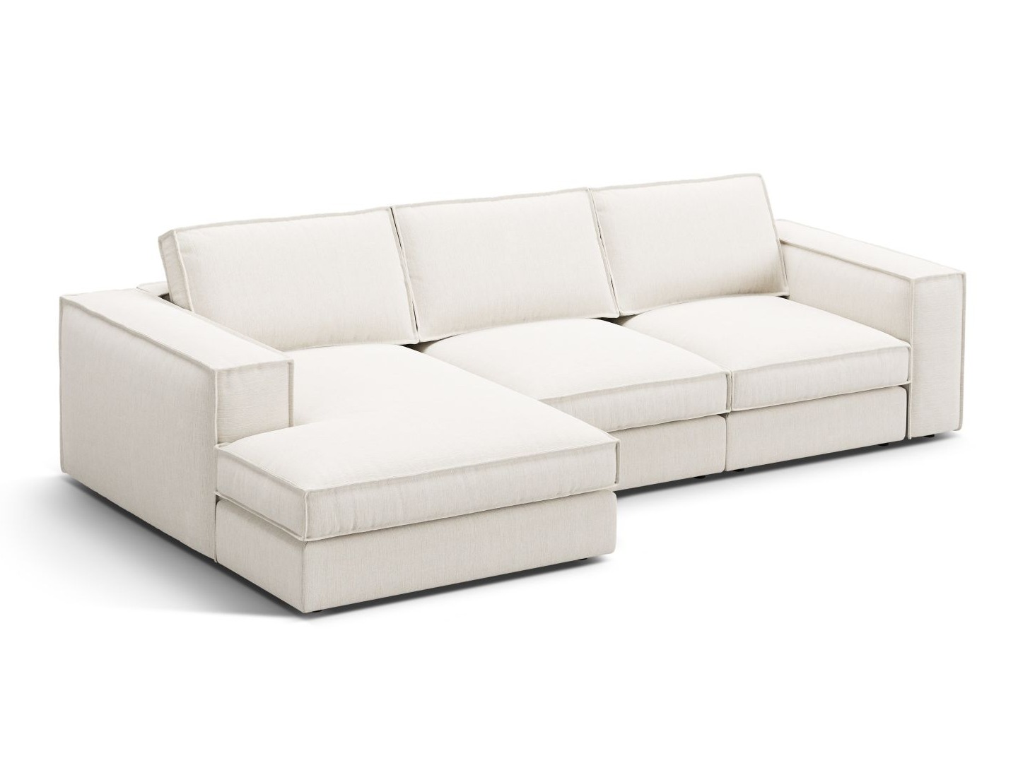 Modulinis minkštas kampas Dalodei 110 (Babel White)