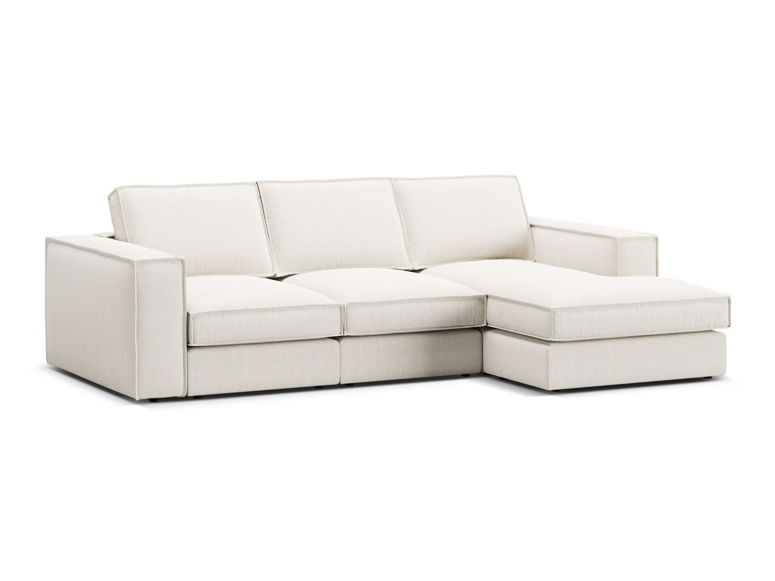 Modulinis minkštas kampas Dalodei 110 (Babel White)