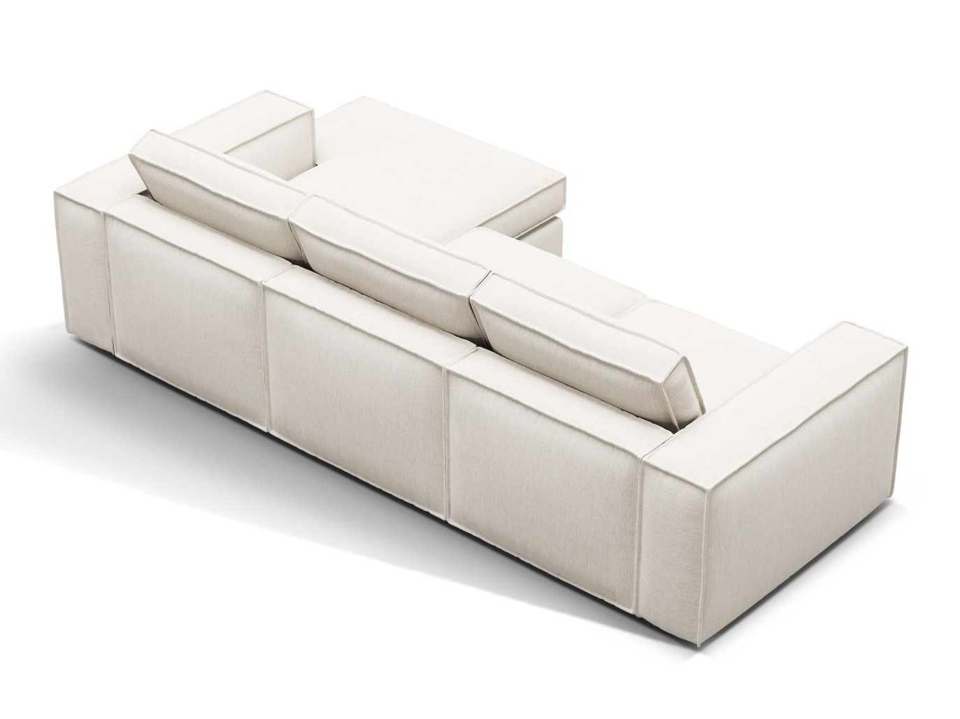 Modulinis minkštas kampas Dalodei 110 (Babel White)