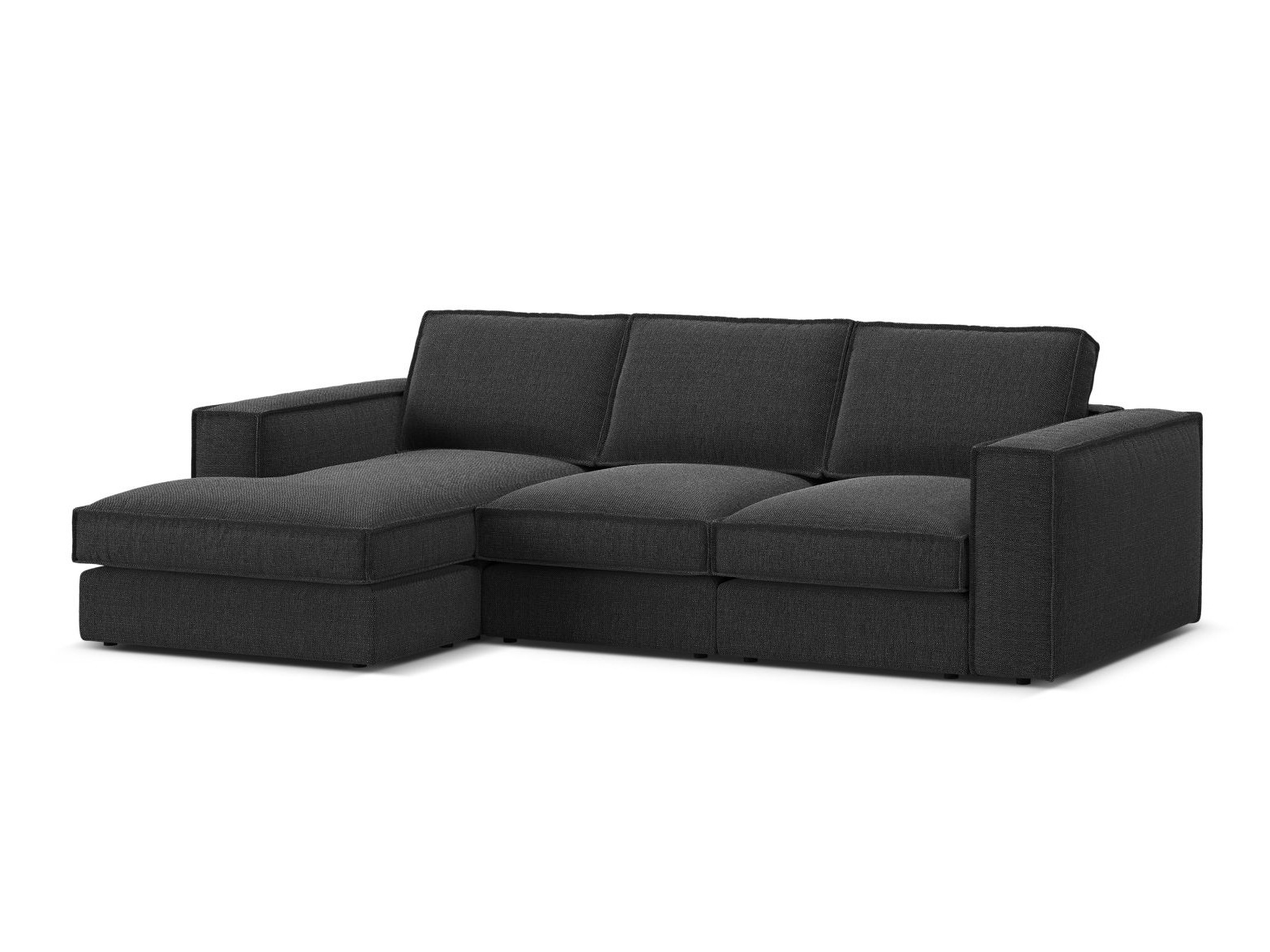 Modulinis minkštas kampas Dalodei 110 (Babel Black)