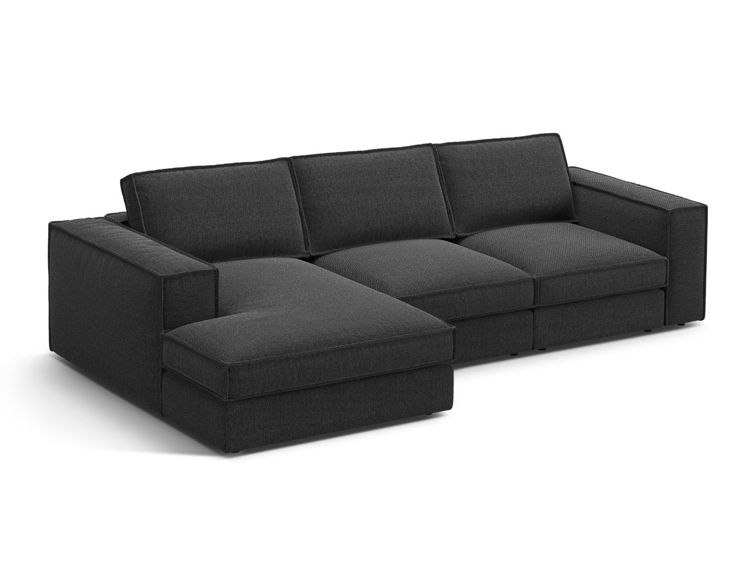 Modulinis minkštas kampas Dalodei 110 (Babel Black)