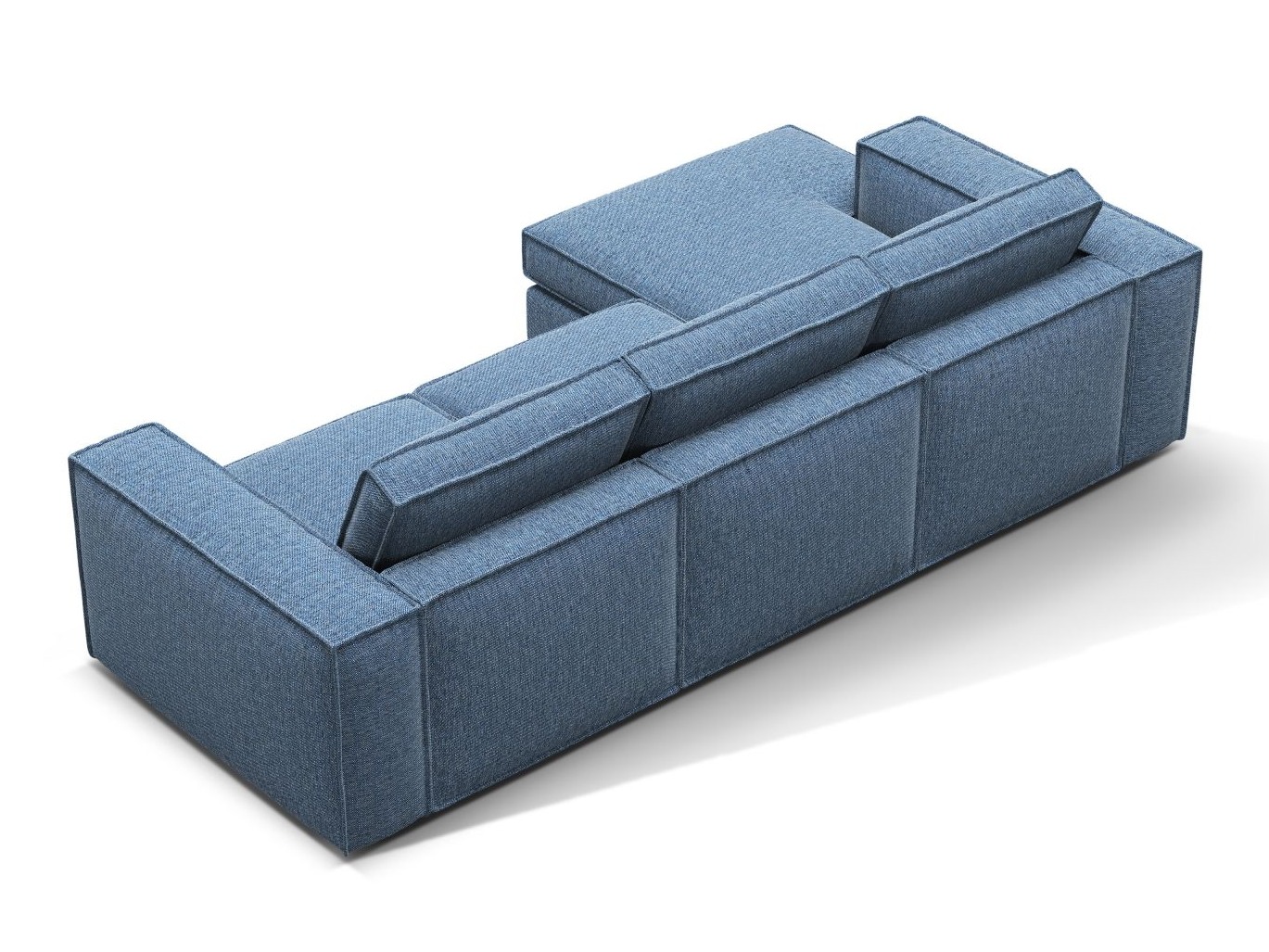 Modulinis minkštas kampas Dalodei 110 (Babel Blue)