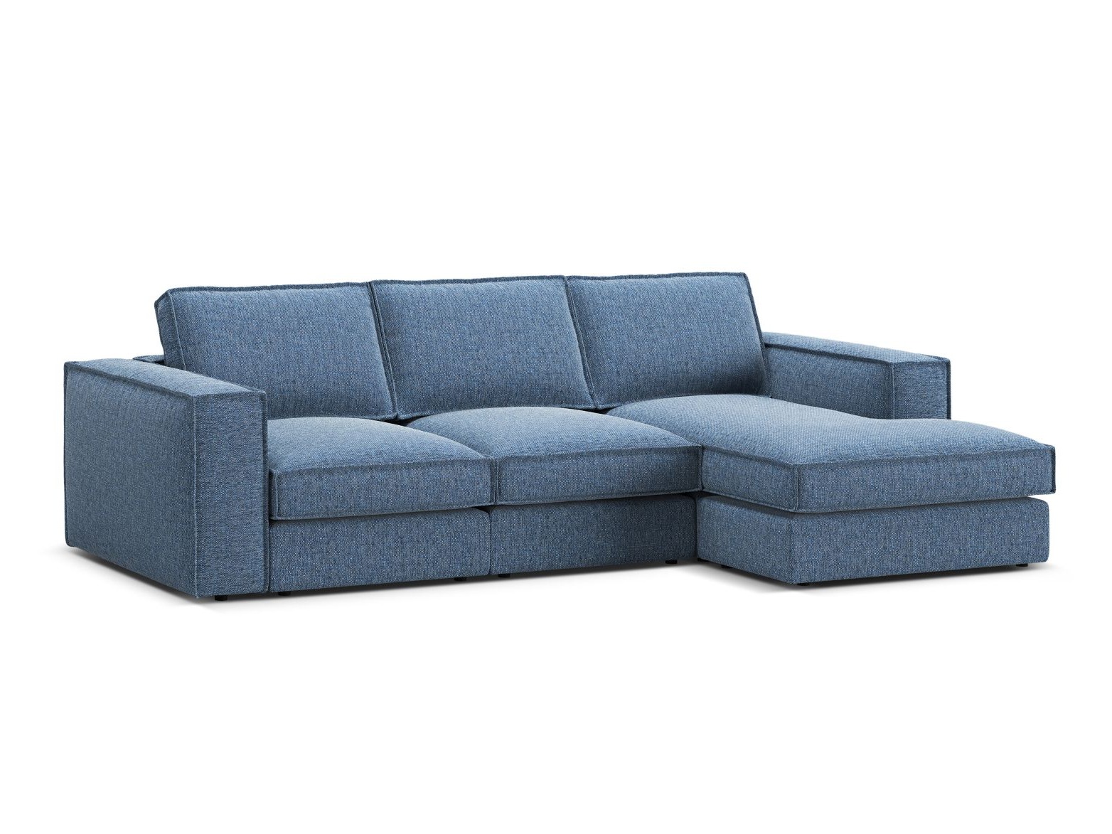 Modulinis minkštas kampas Dalodei 110 (Babel Blue)