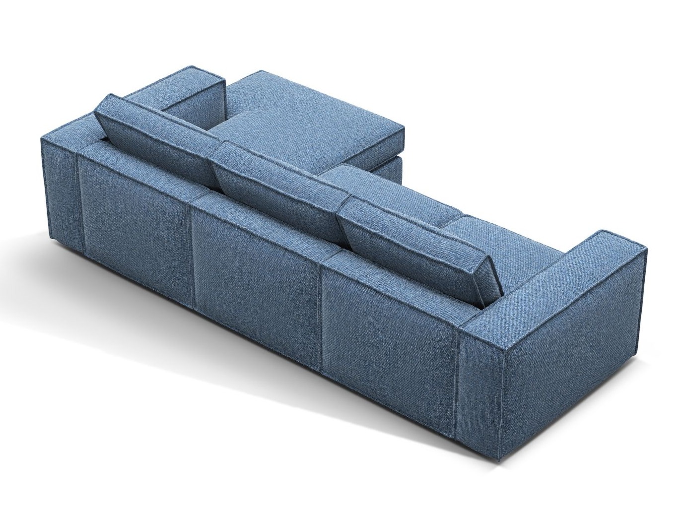 Modulinis minkštas kampas Dalodei 110 (Babel Blue)