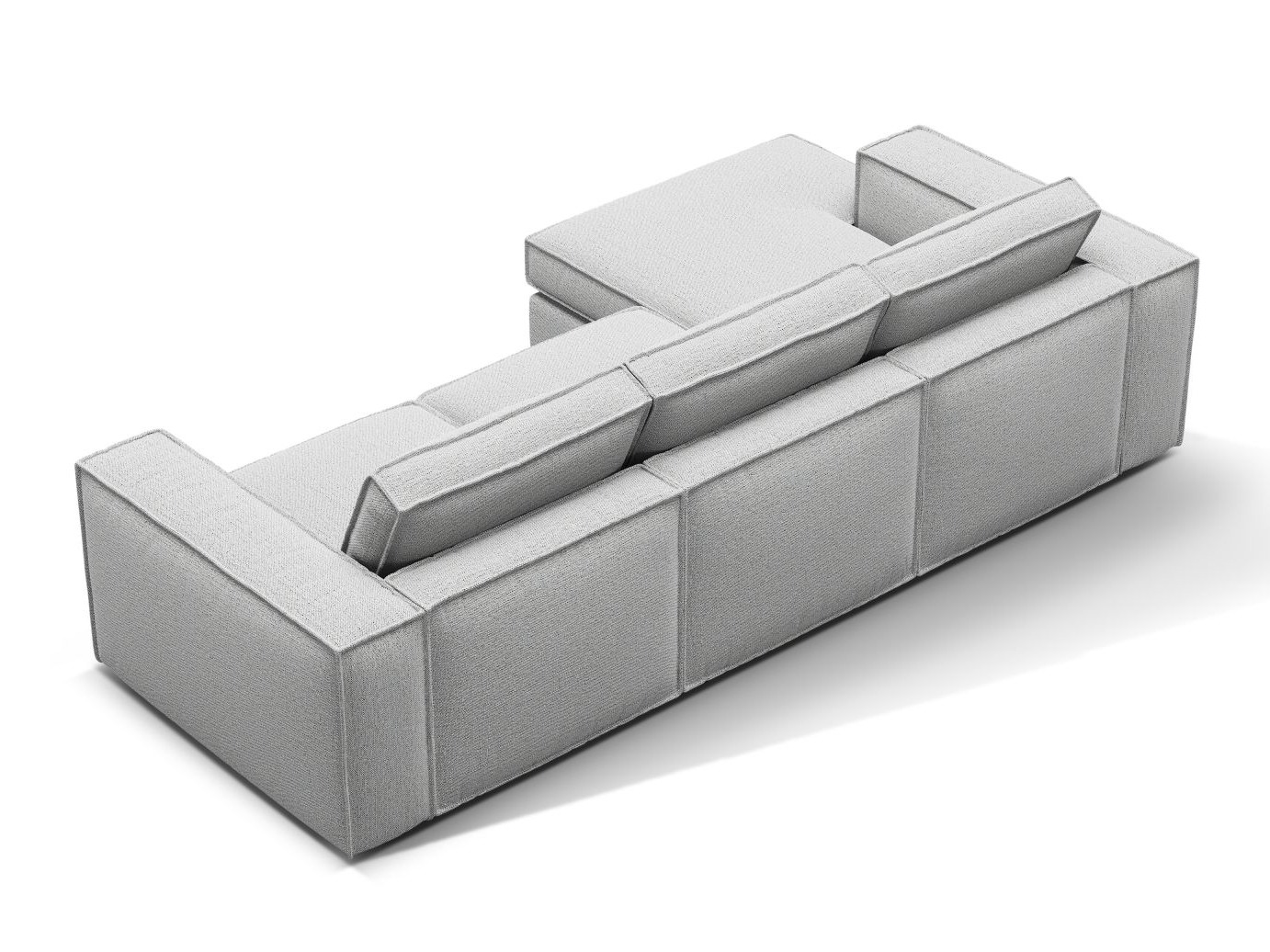 Modulinis minkštas kampas Dalodei 110 (Babel Light grey)