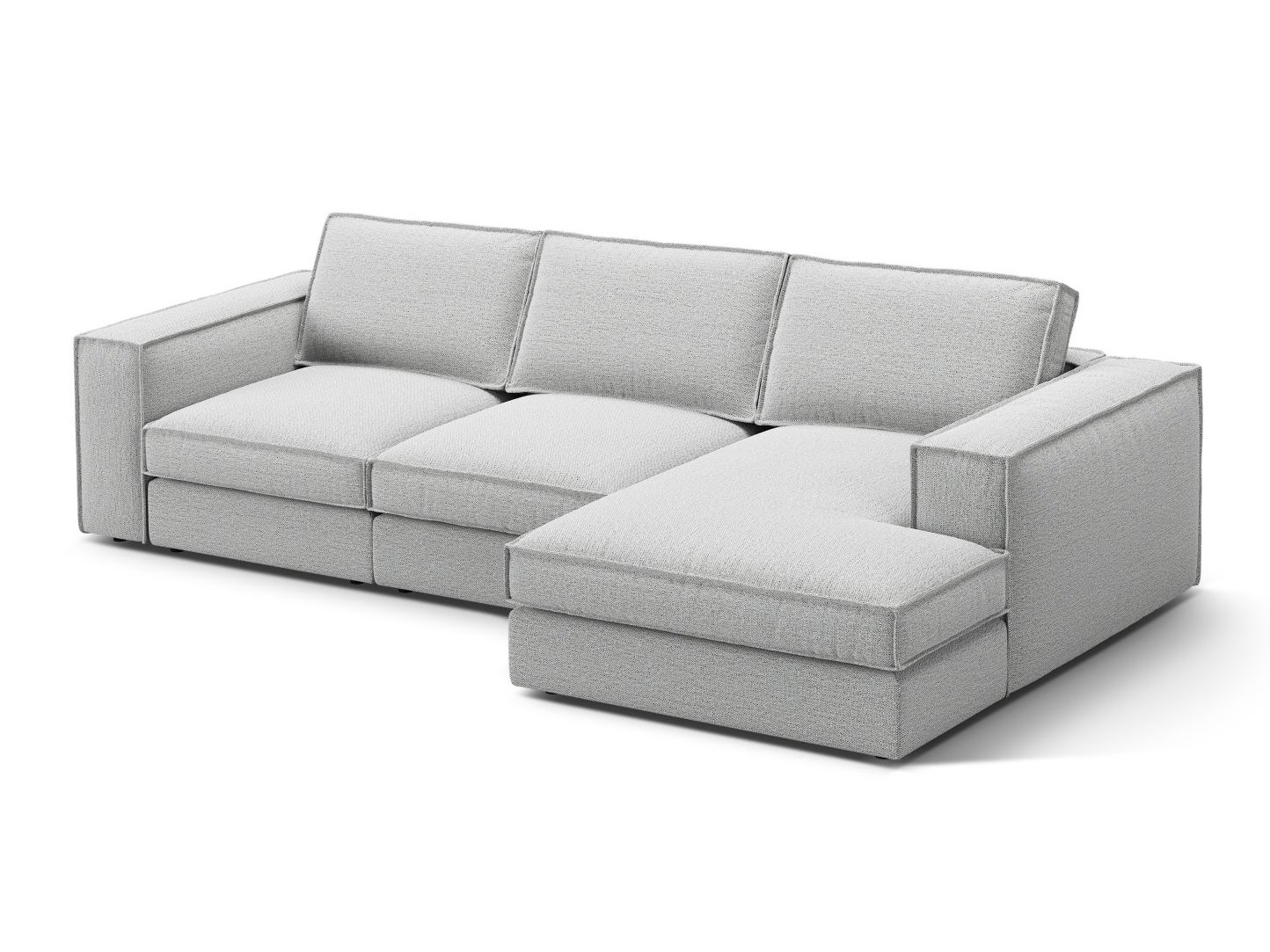 Modulinis minkštas kampas Dalodei 110 (Babel Light grey)