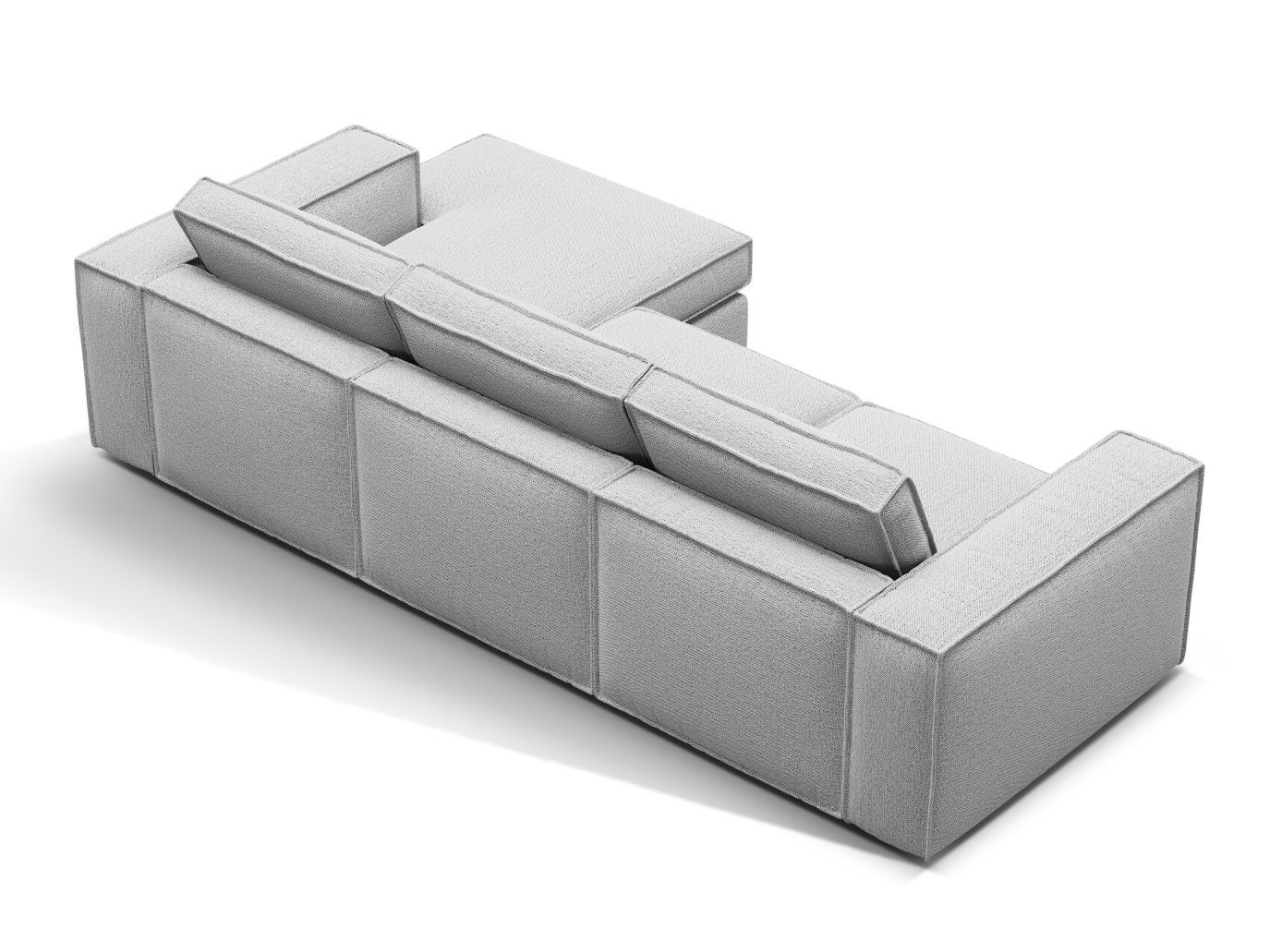 Modulinis minkštas kampas Dalodei 110 (Babel Light grey)