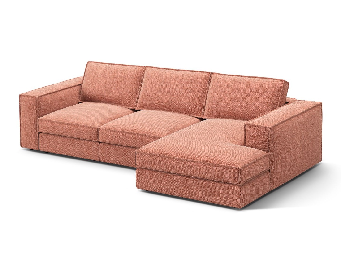 Modulinis minkštas kampas Dalodei 110 (Babel Red)