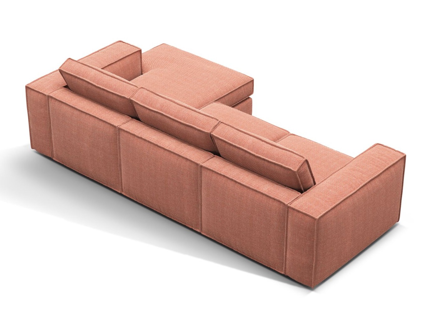 Modulinis minkštas kampas Dalodei 110 (Babel Red)