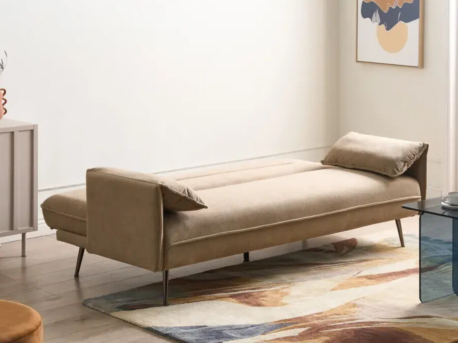 Sofa lova Berwyn 3284 (Šviesi ruda)